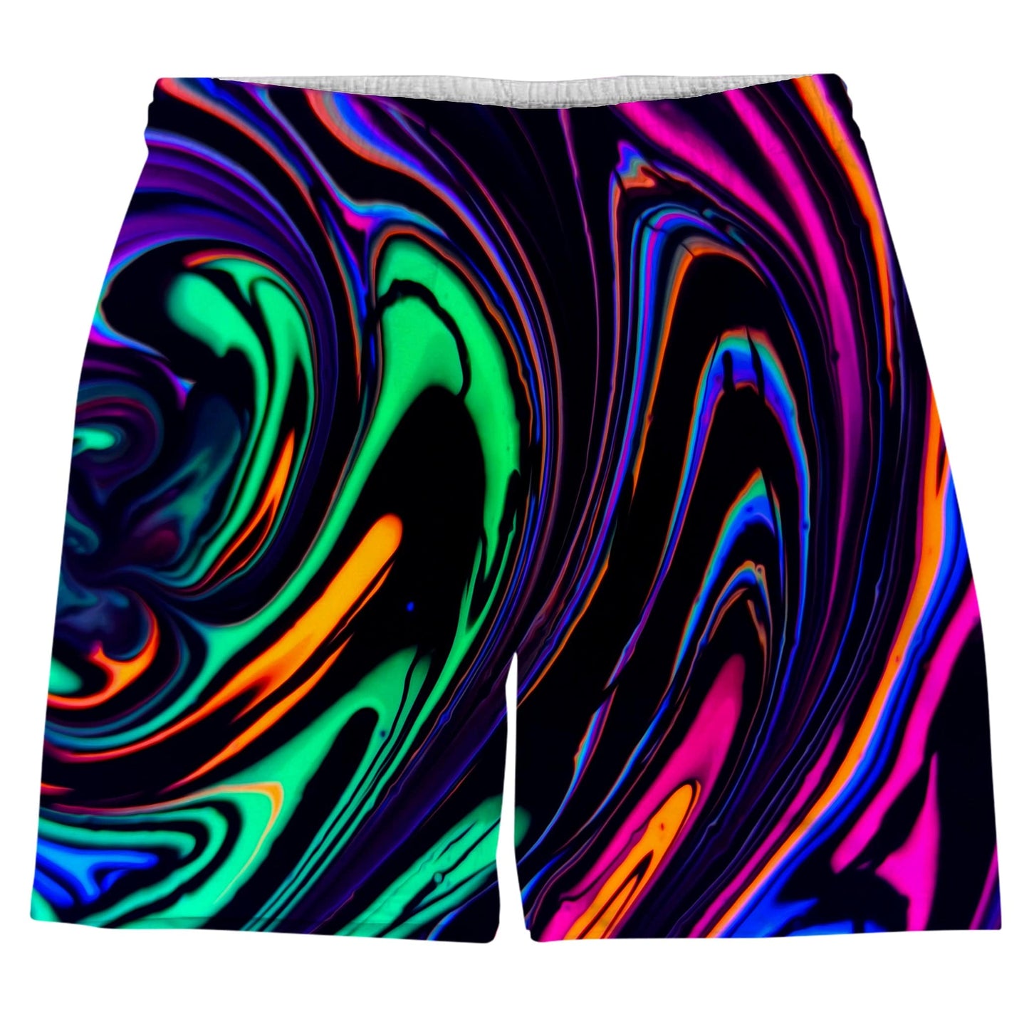 Cosmic Dream Men's Tank and Shorts Combo, Psychedelic Pourhouse, | iEDM