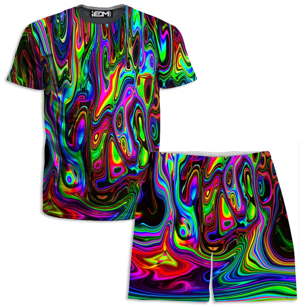 Acid Drop T-Shirt and Shorts Combo, Psychedelic Pourhouse, | iEDM