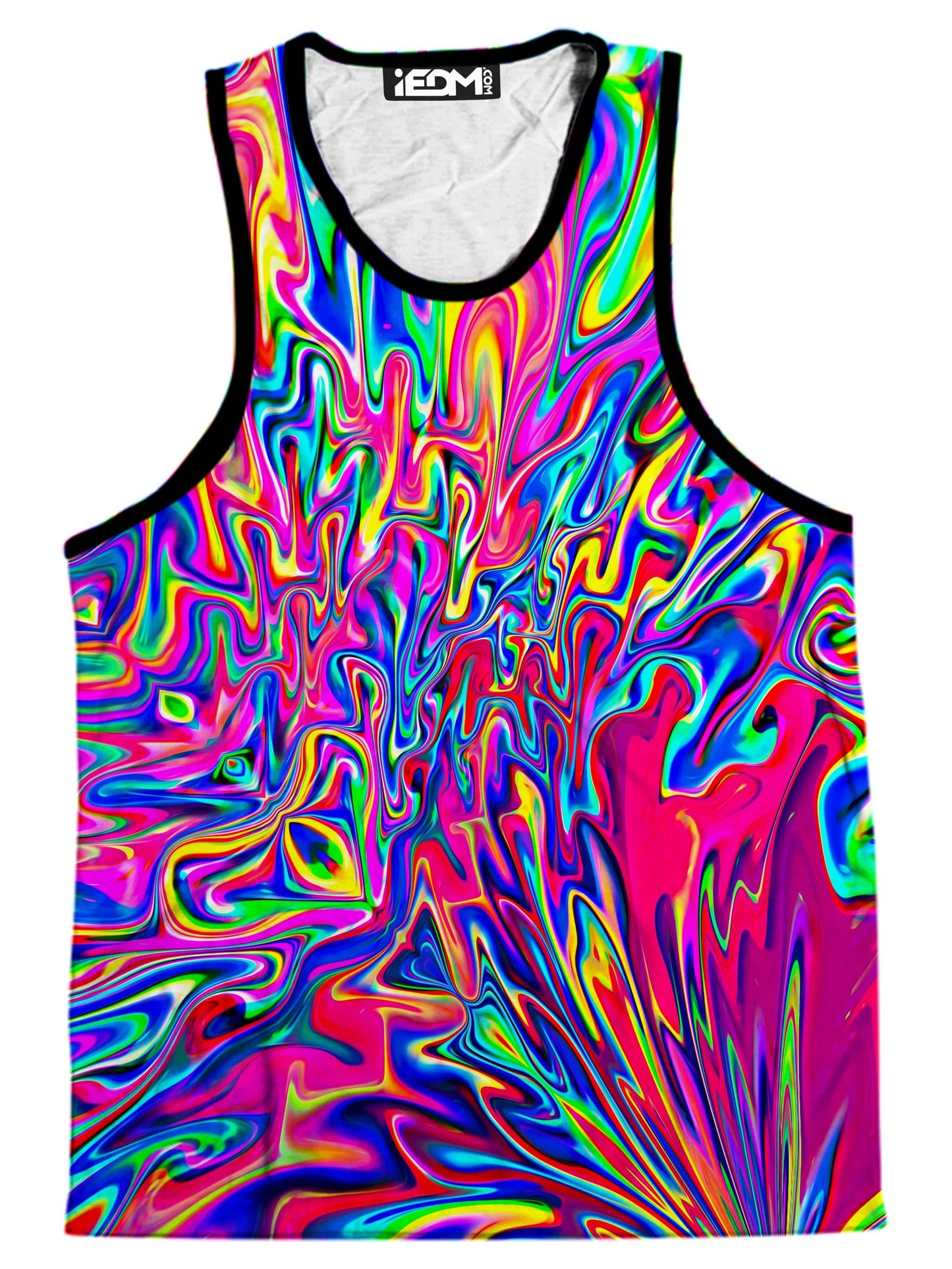 Sonic Blooming Men's Tank, Psychedelic Pourhouse, | iEDM
