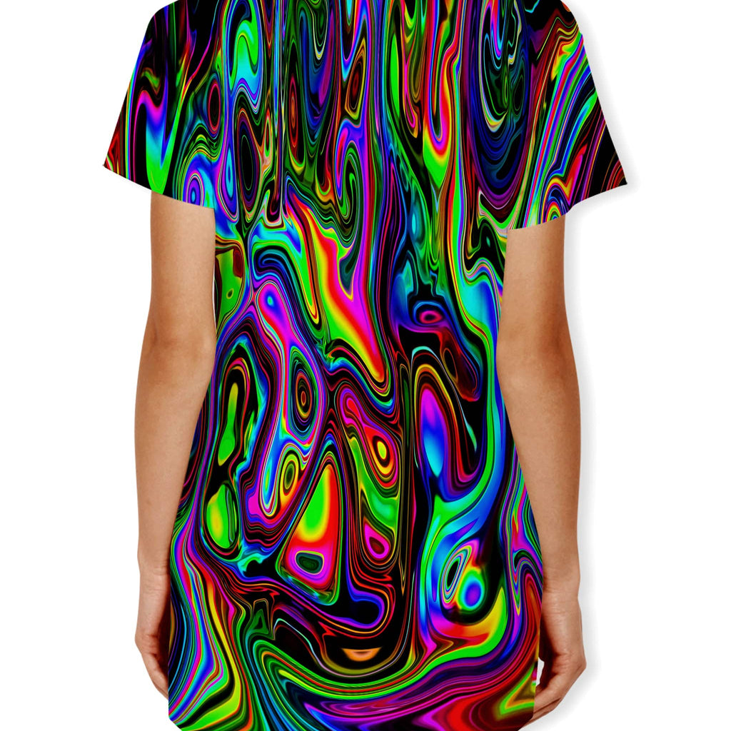 Acid Drop Drop Cut Unisex T-Shirt, Psychedelic Pourhouse, | iEDM