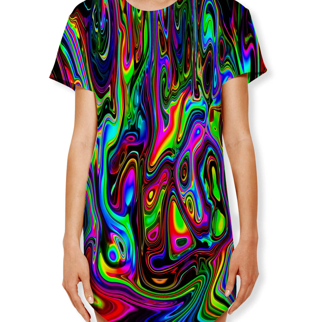 Acid Drop Drop Cut Unisex T-Shirt, Psychedelic Pourhouse, | iEDM