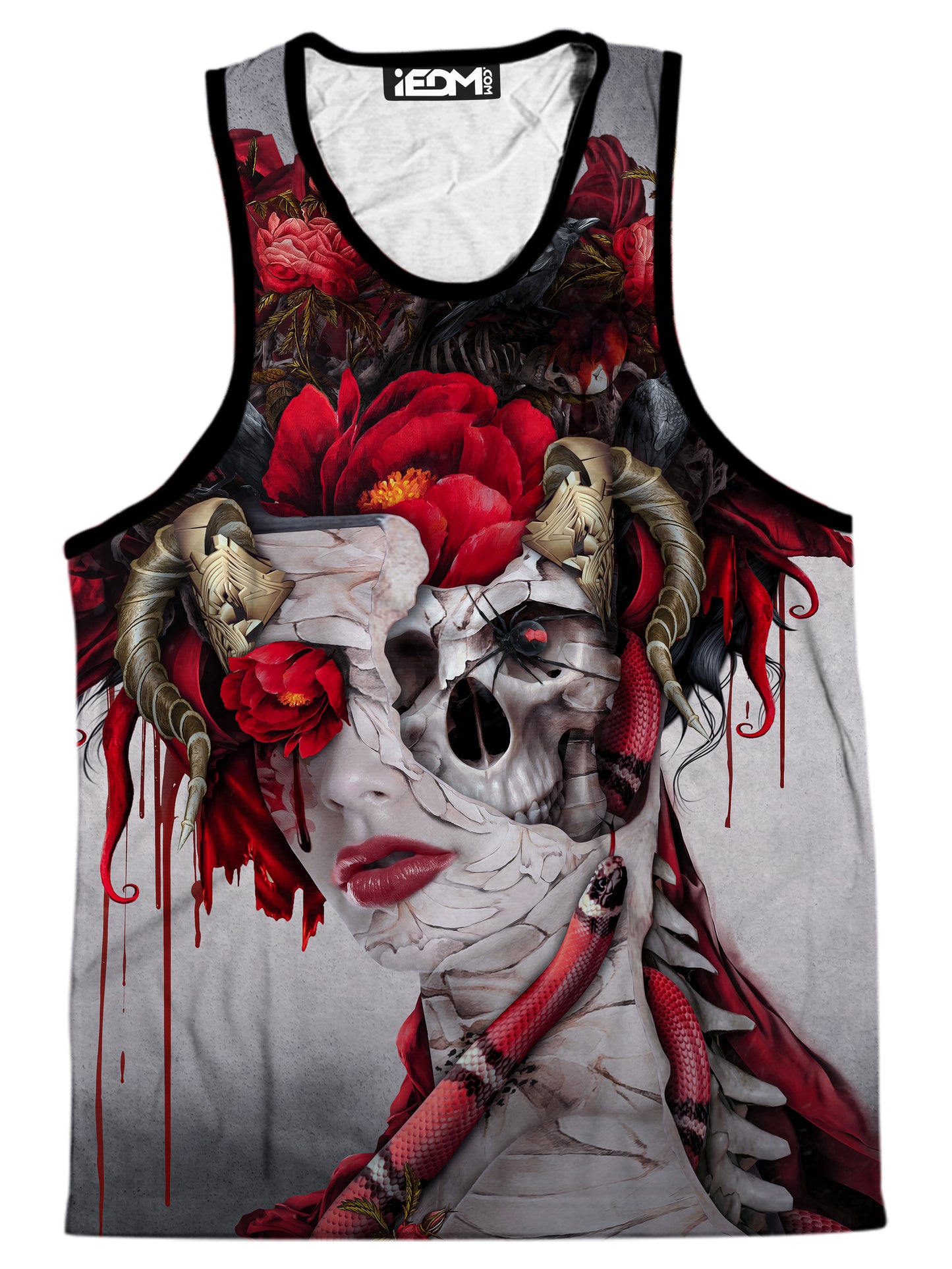 Red Queen Men's Tank, Riza Peker, | iEDM