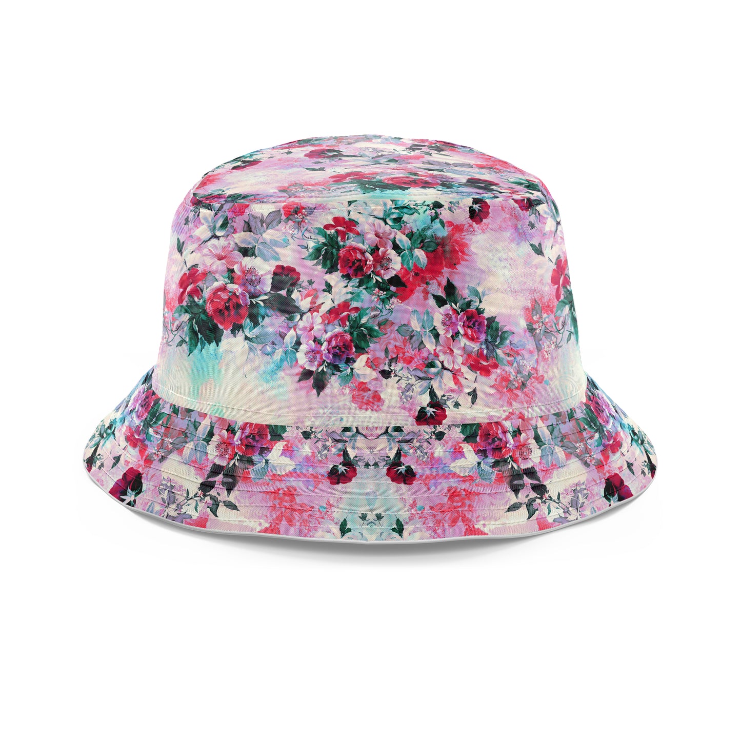 Pink Floral Bucket Hat, Riza Peker, | iEDM