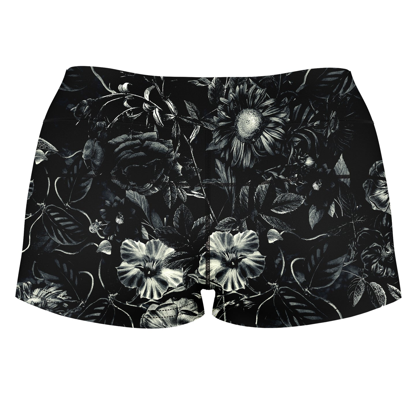 Darkness High-Waisted Women's Shorts, Riza Peker, | iEDM