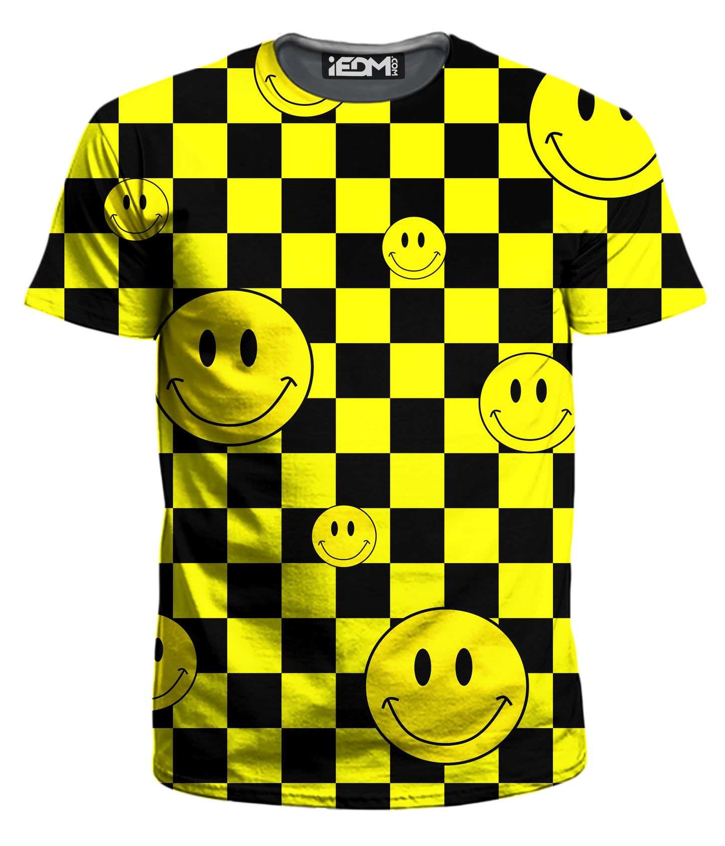 Smile Checkerboard Men's T-Shirt, Sartoris Art, | iEDM