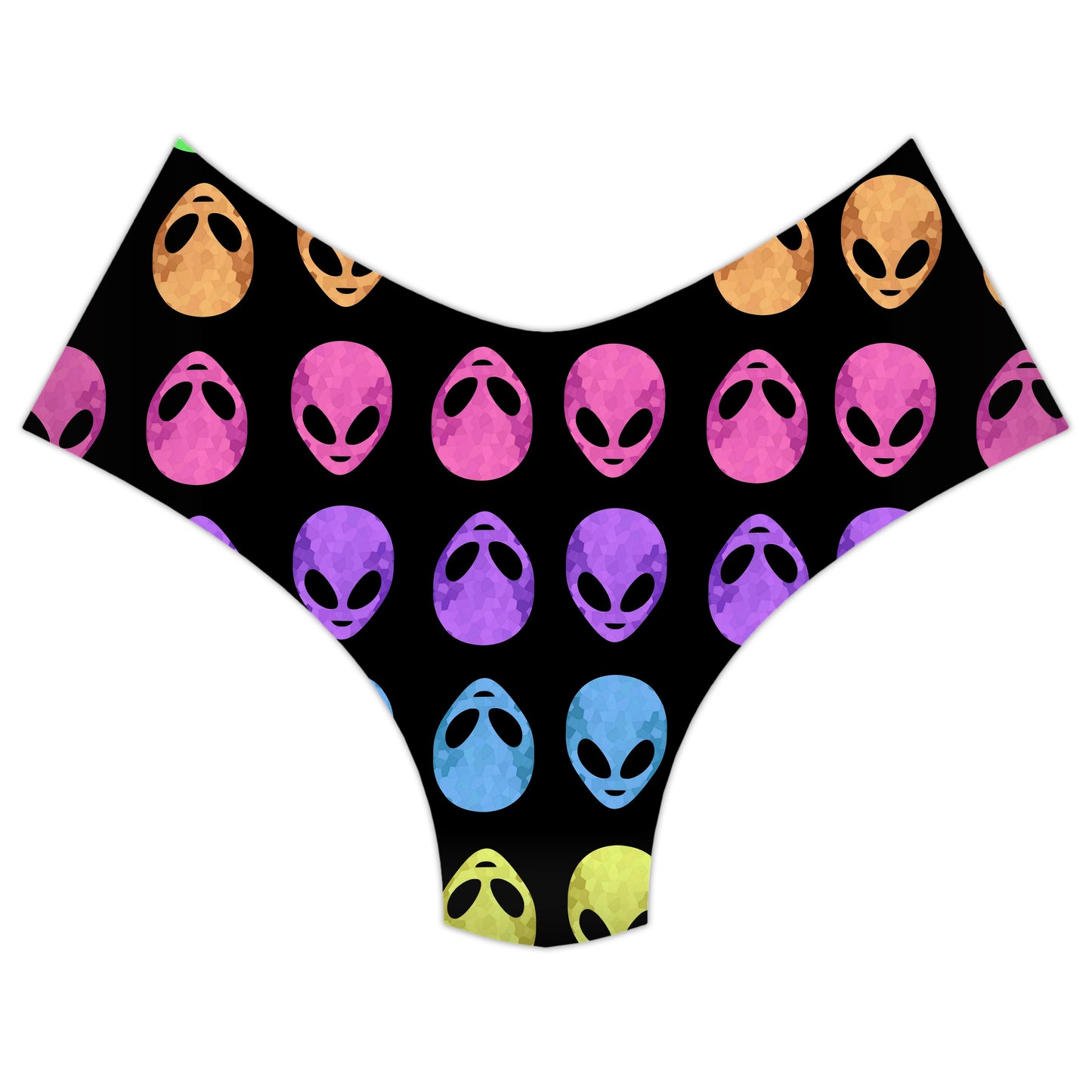 Alien Pattern Booty Shorts, Sartoris Art, | iEDM