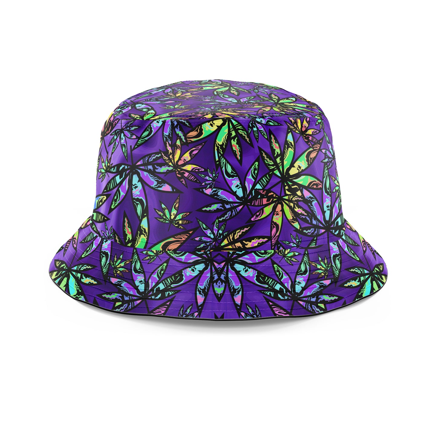 Cannabis Cascade Bucket Hat, Sartoris Art, | iEDM