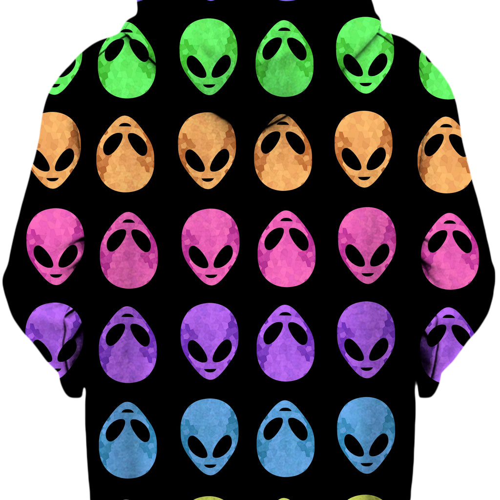 Alien Pattern Unisex Hoodie, Sartoris Art, | iEDM