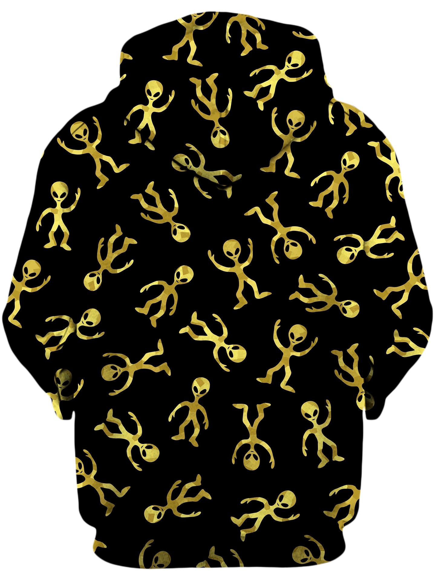 Party Like An Alien Gold Unisex Hoodie, Sartoris Art, | iEDM