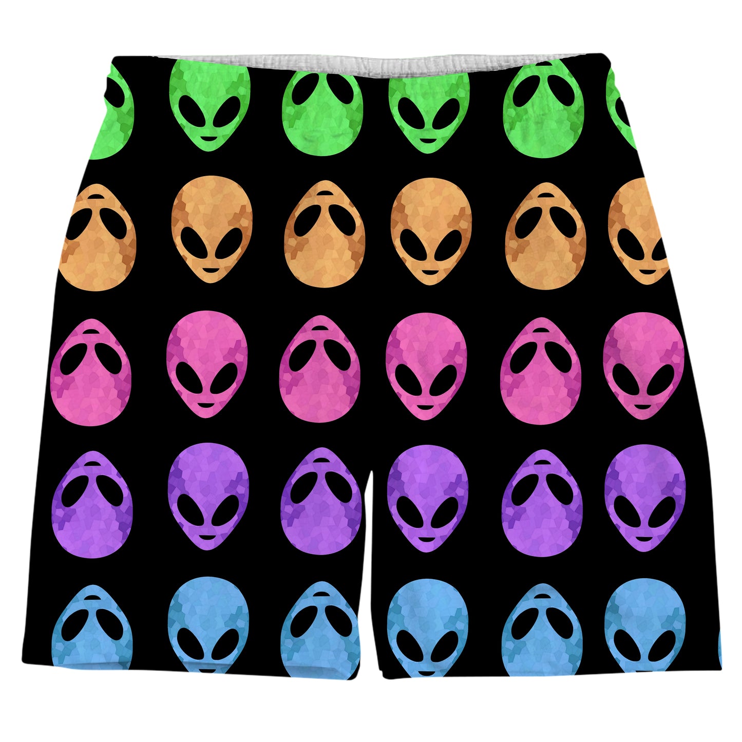 Alien Pattern Men's Tank and Shorts Combo, Sartoris Art, | iEDM