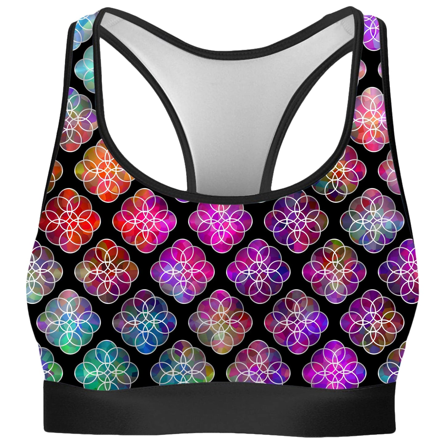Rings of Color Pattern Rave Bra, Sartoris Art, | iEDM