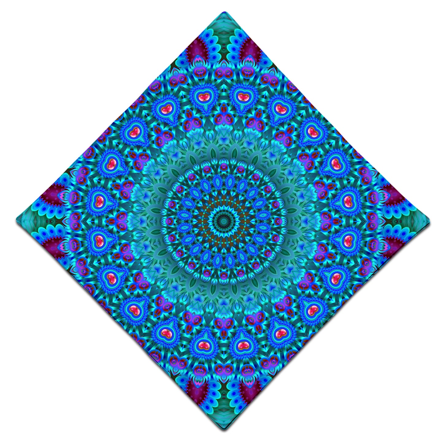 Feather Blues Bandana, Sartoris Art, | iEDM