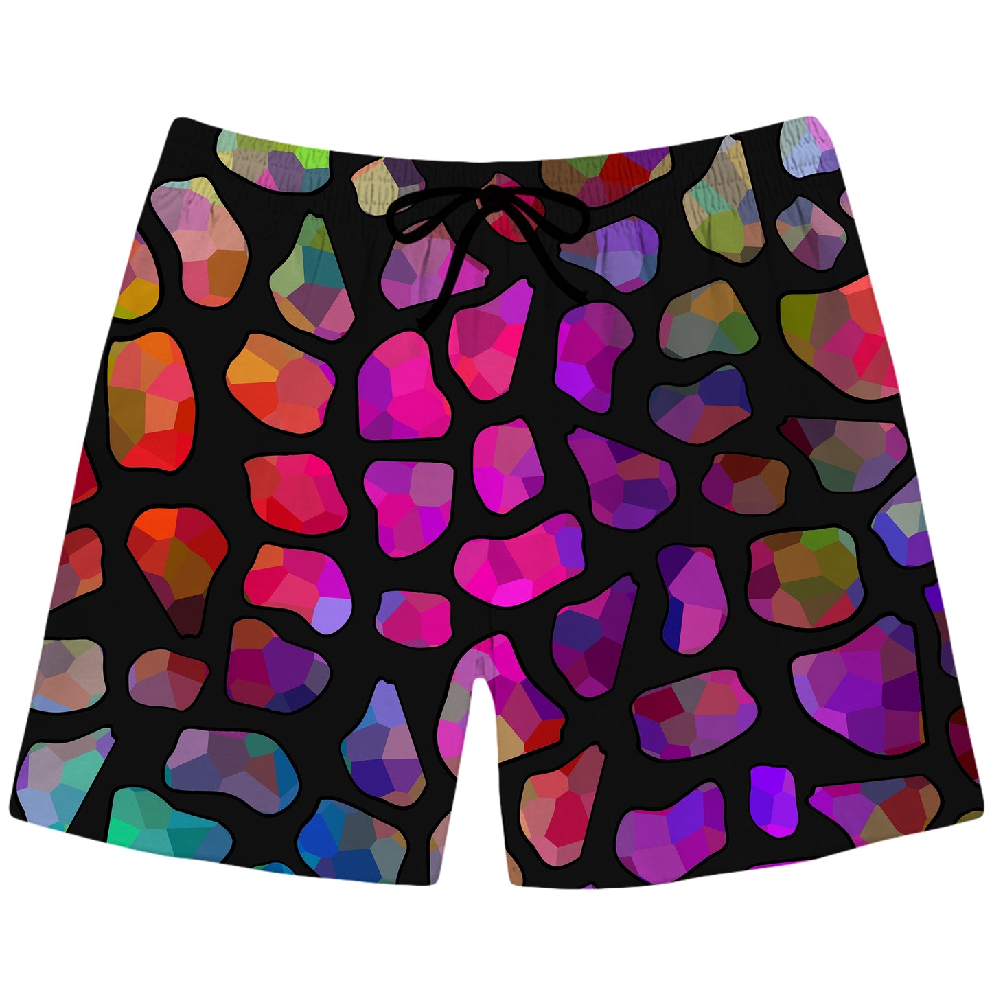 Jewel Giraffe Spots Swim Trunks, Sartoris Art, | iEDM