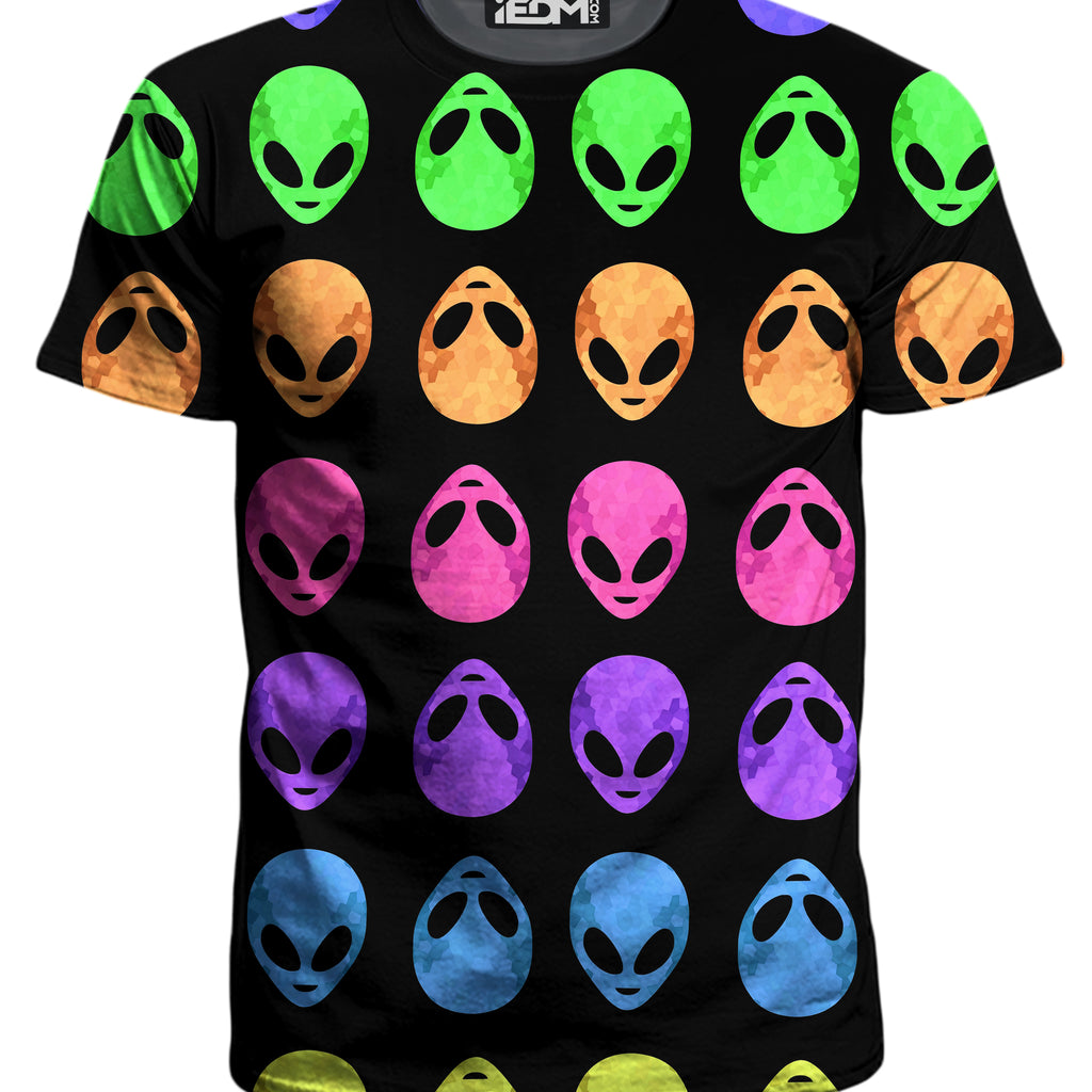 Alien Pattern Men's T-Shirt, Sartoris Art, | iEDM