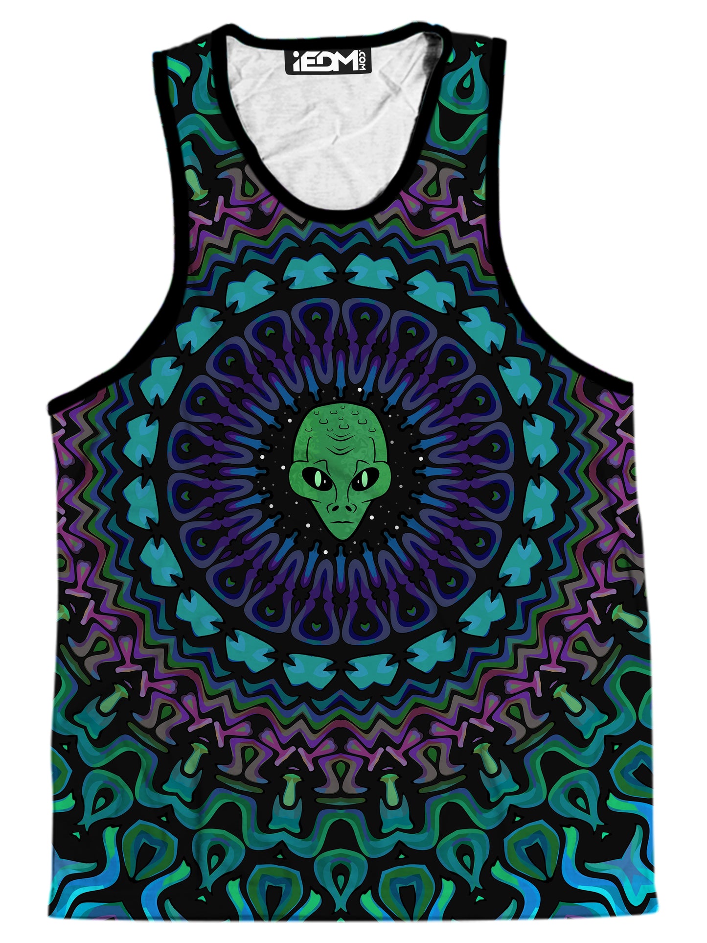 Alien Kaleidoscope Men's Tank, Sartoris Art, | iEDM
