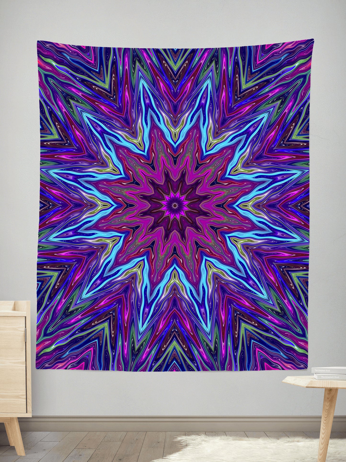 Positive Vibes Tapestry, Sartoris Art, | iEDM