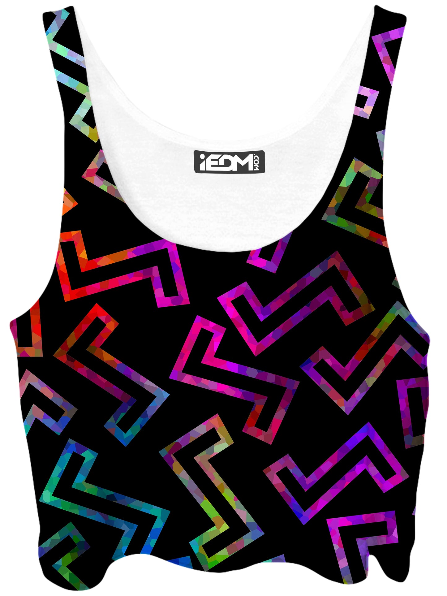 Sparkle Geometric Crop Top, Sartoris Art, | iEDM