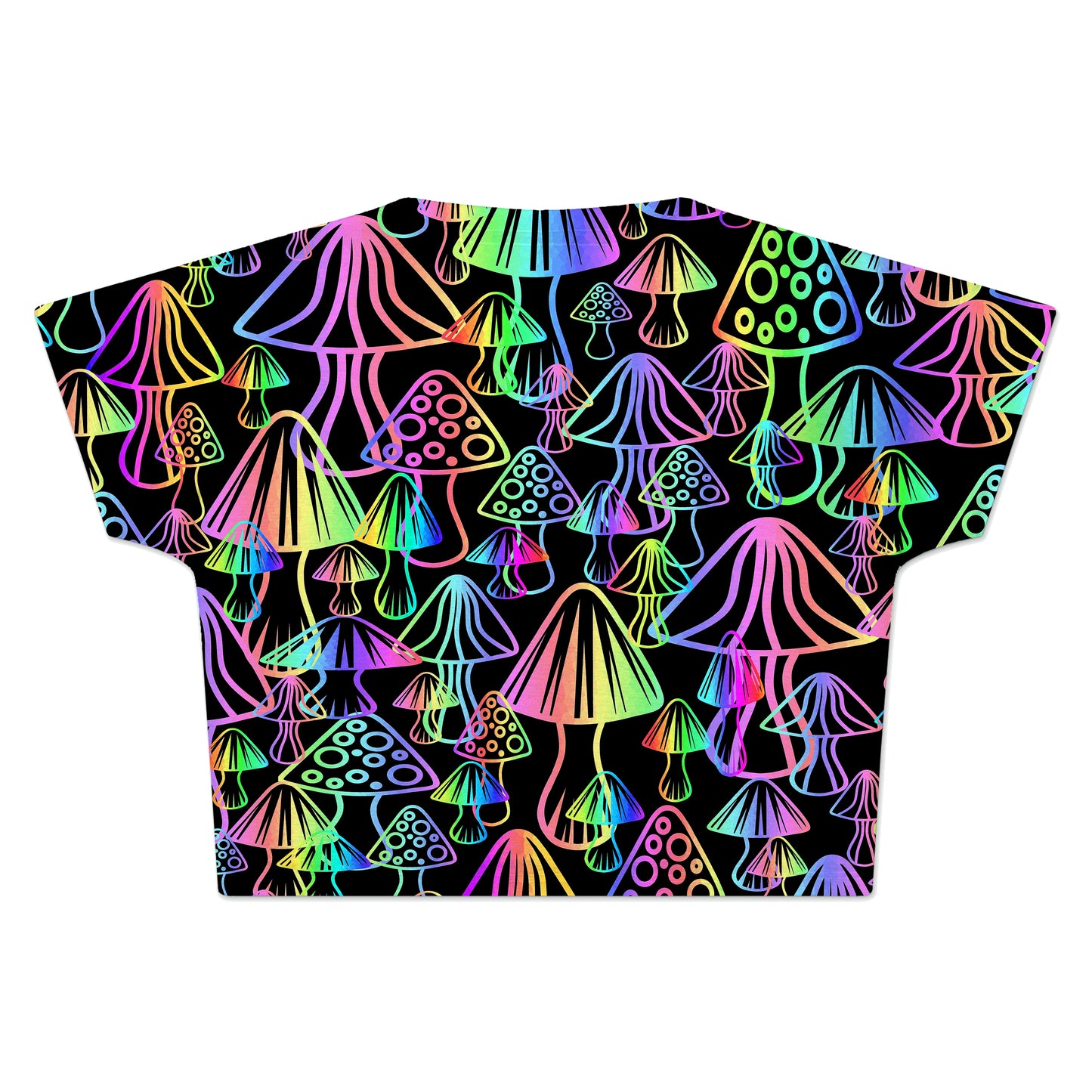 Magic Mushrooms Crop Tee, Sartoris Art, | iEDM