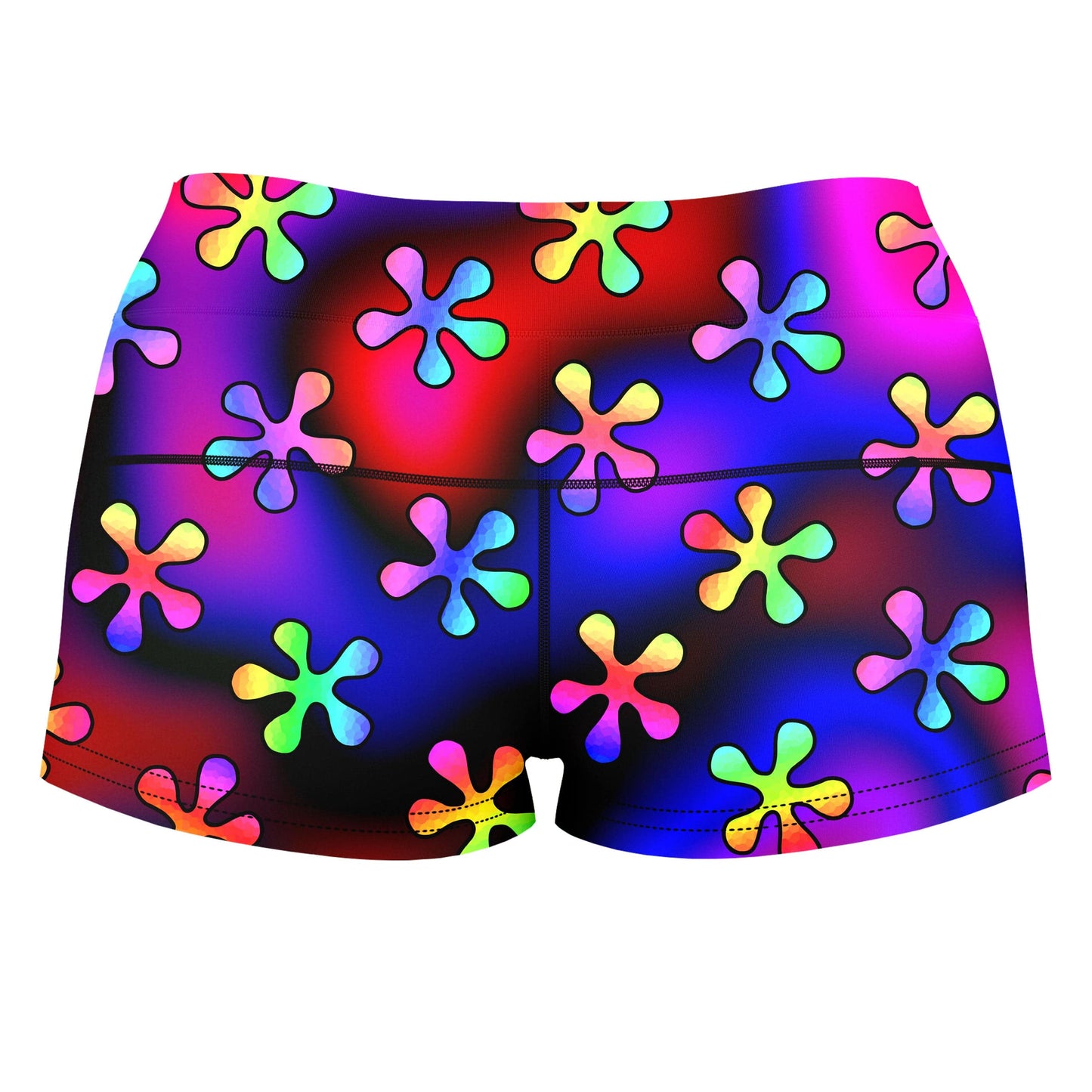 Hip Odyssey High-Waisted Women's Shorts, Sartoris Art, | iEDM