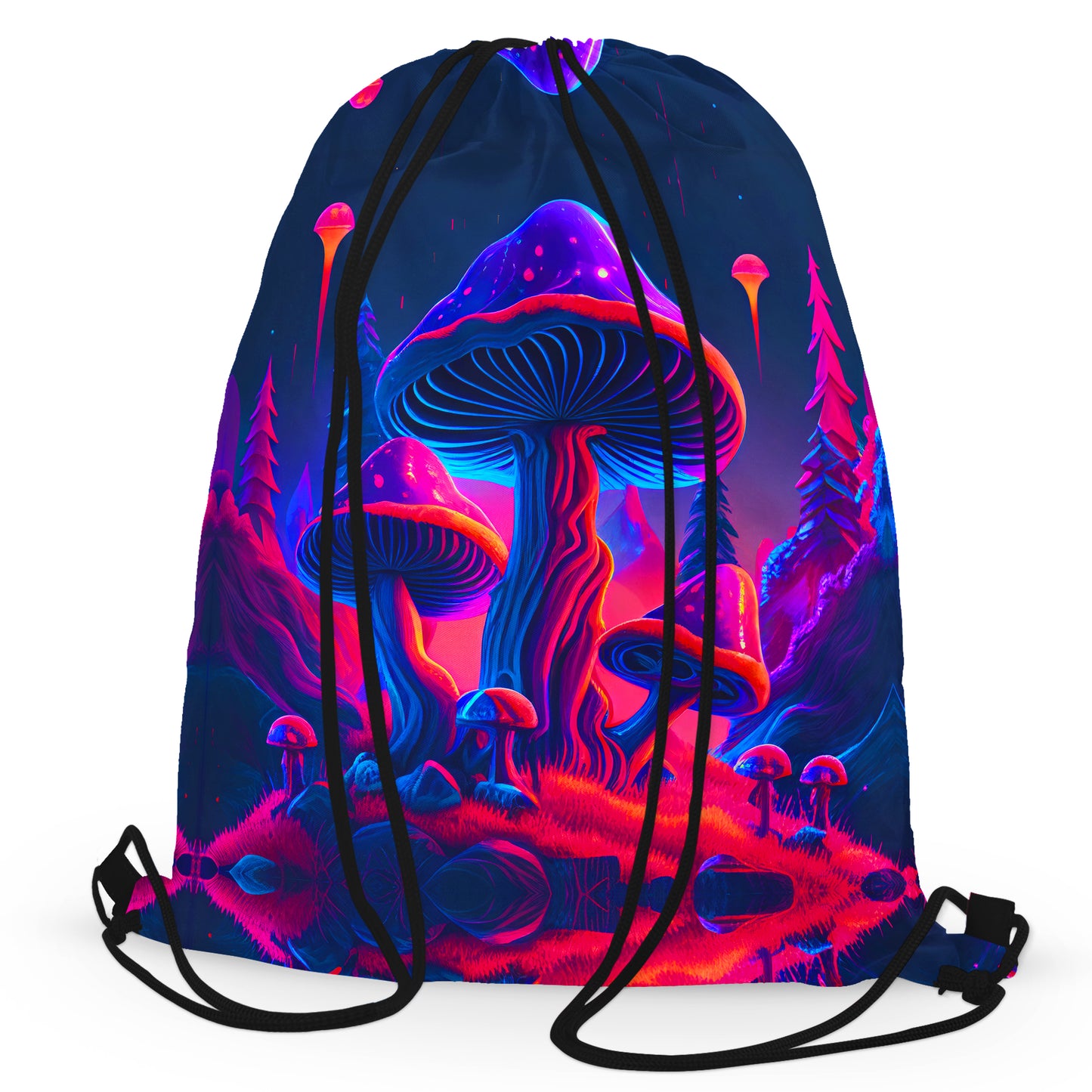 Shroom Trip Drawstring Bag, iEDM, | iEDM