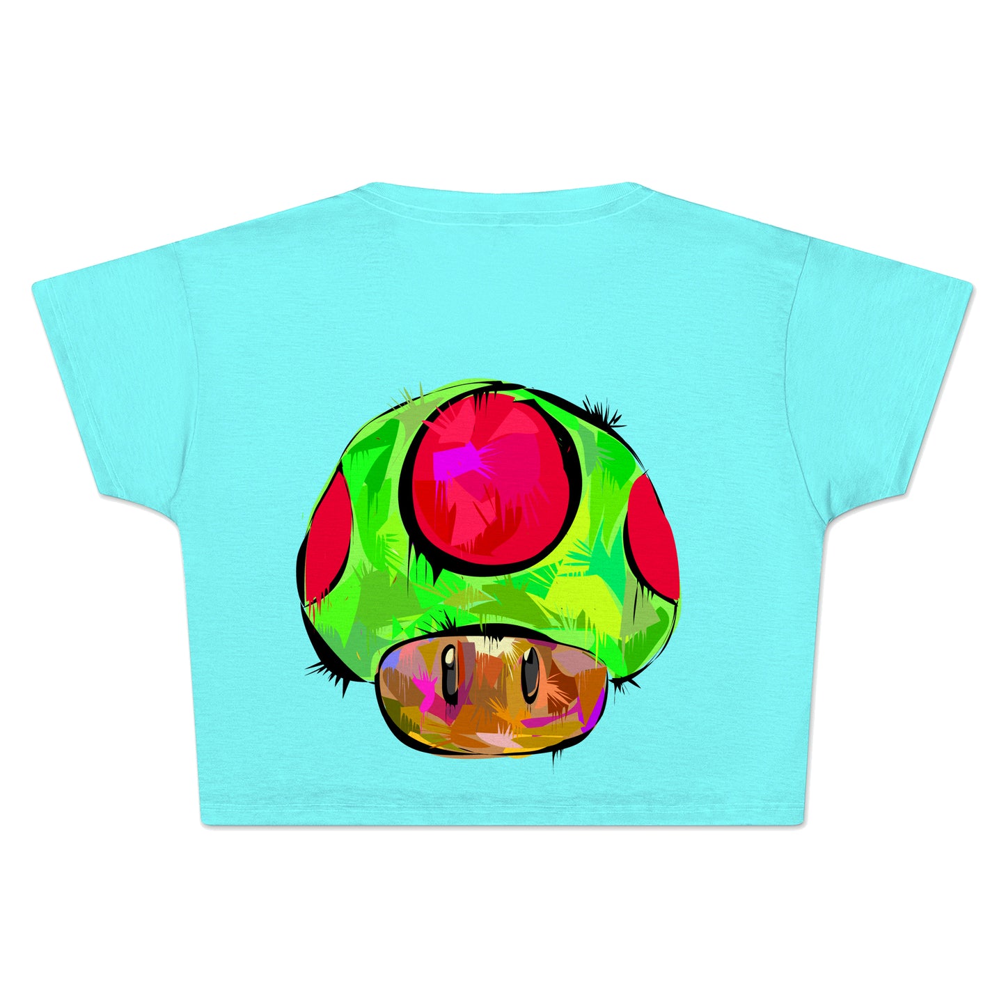 1 Up Crop Tee, Technodrome, | iEDM