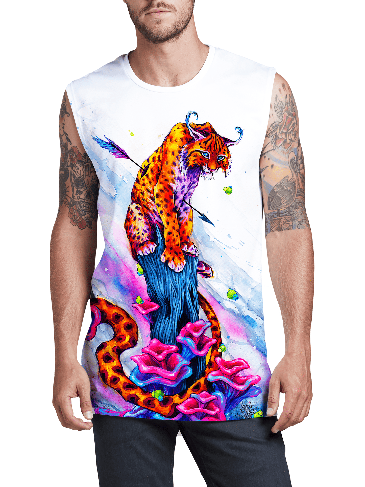 Terrestrial Kitty Men's Muscle Tank, Noctum X Truth, | iEDM