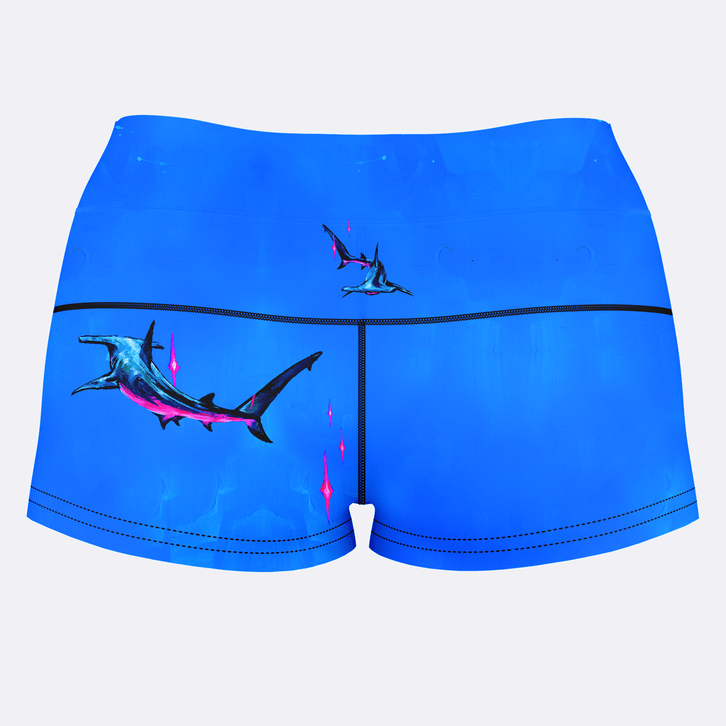 The GOAT High-Waisted Women's Shorts, Noctum X Truth, | iEDM