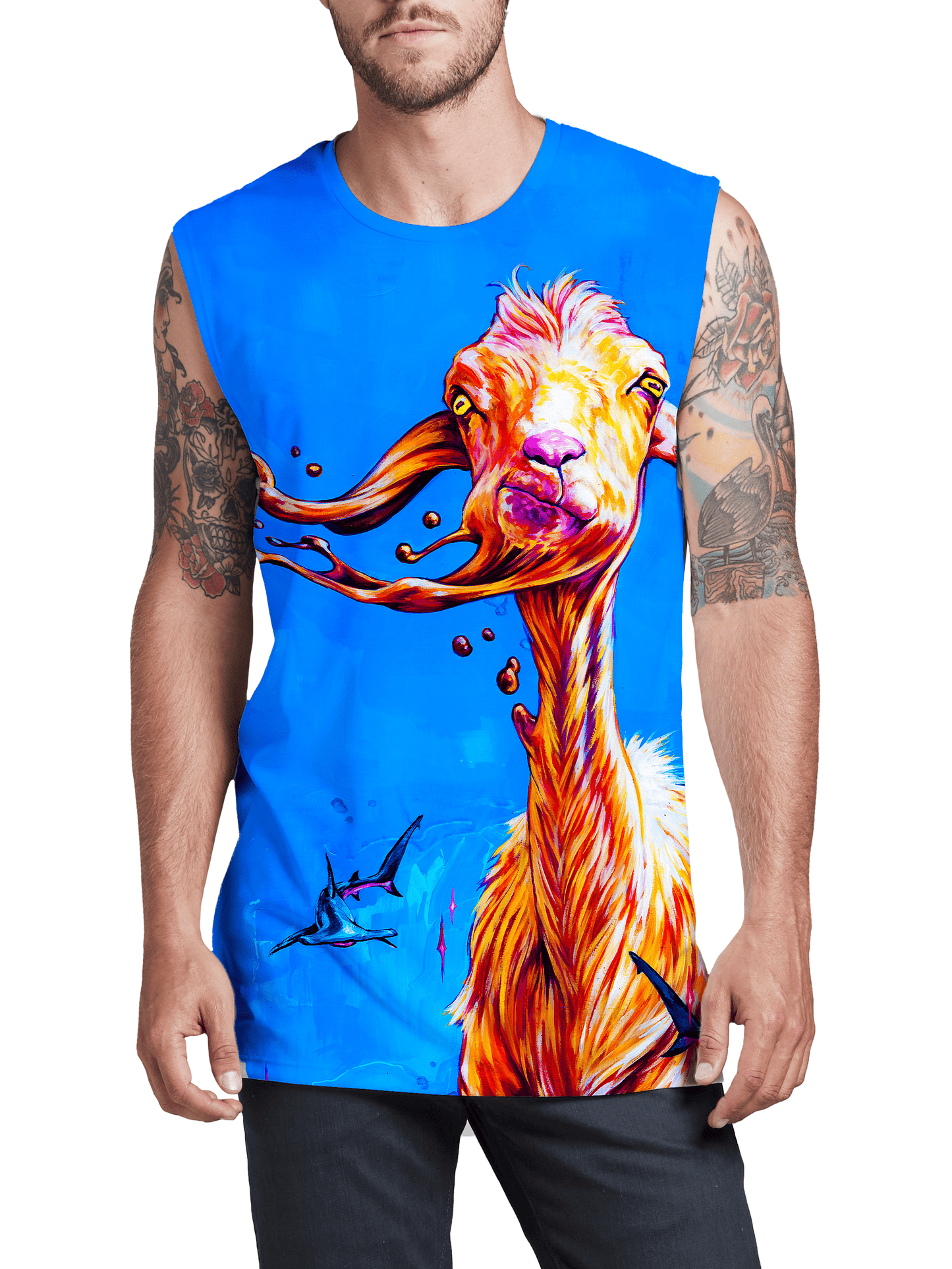 The GOAT Men's Muscle Tank, Noctum X Truth, | iEDM