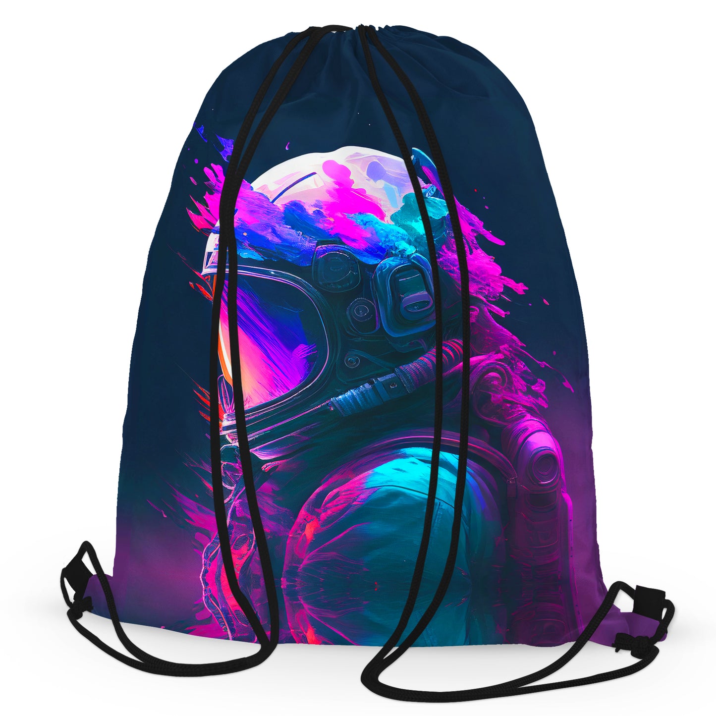 Vaporwave Astronaut 01 Drawstring Bag, iEDM, | iEDM