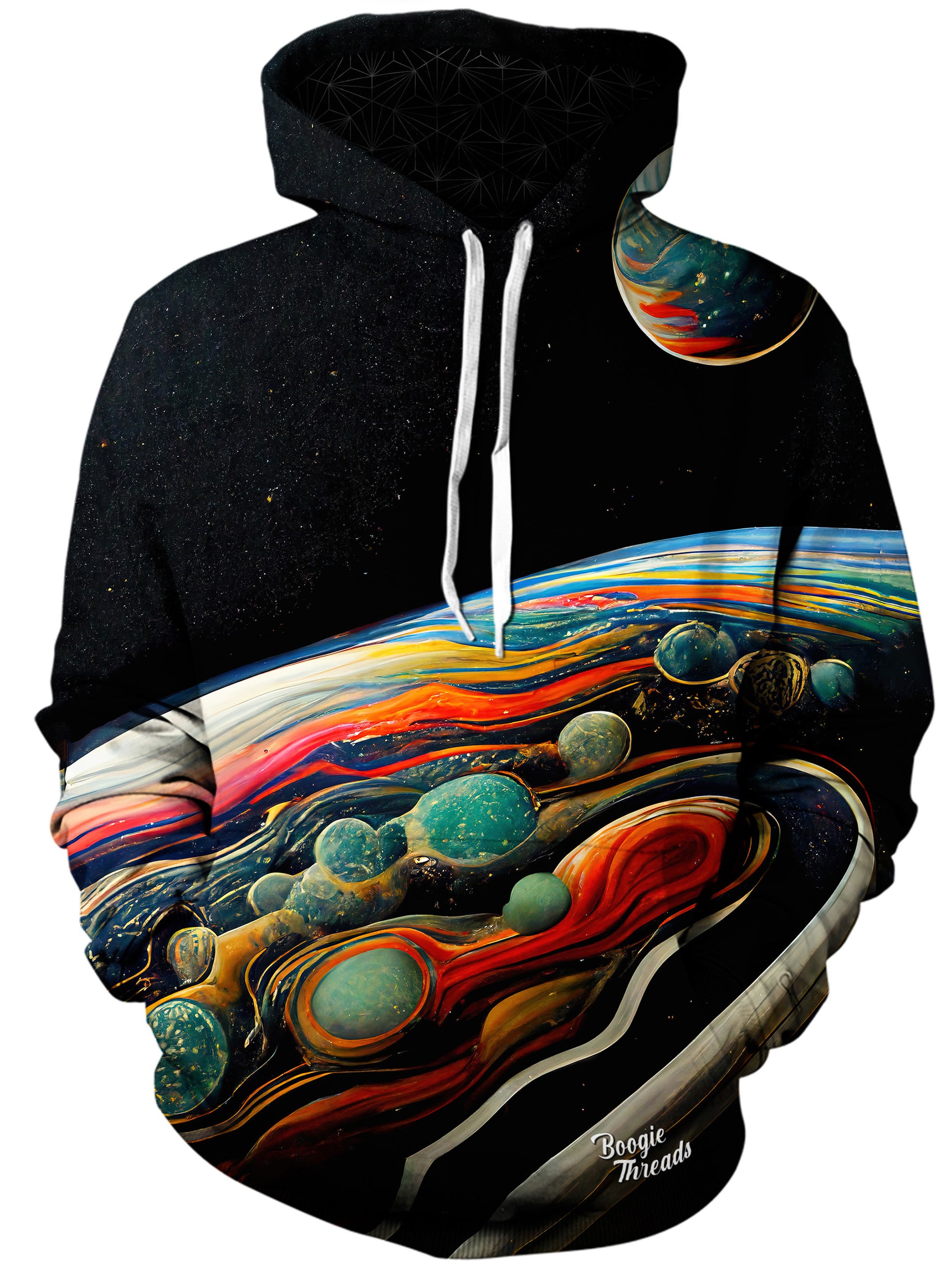 Abstract Movement Unisex Hoodie, Gratefully Dyed, | iEDM
