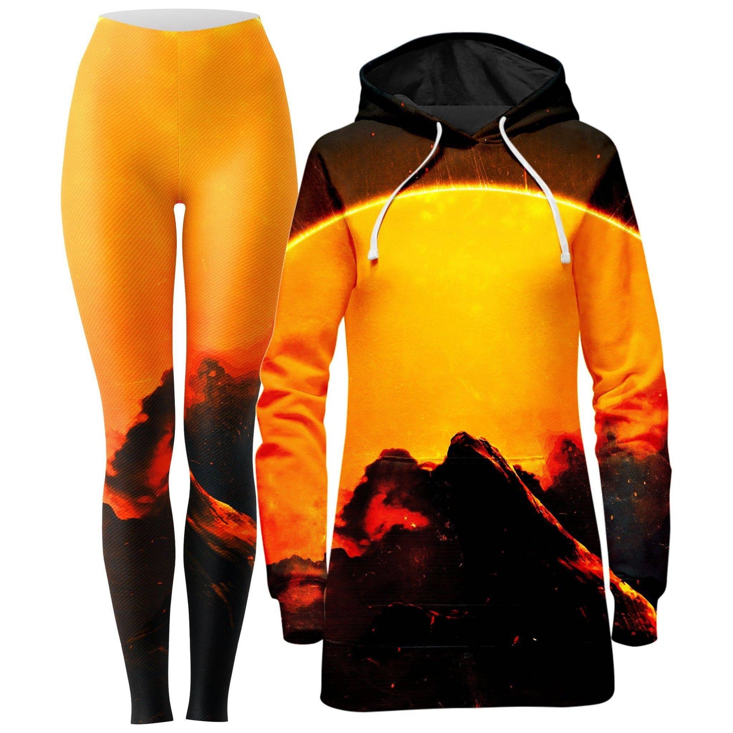 Easy Changes Hoodie Dress and Leggings Combo, Adam Priester, | iEDM