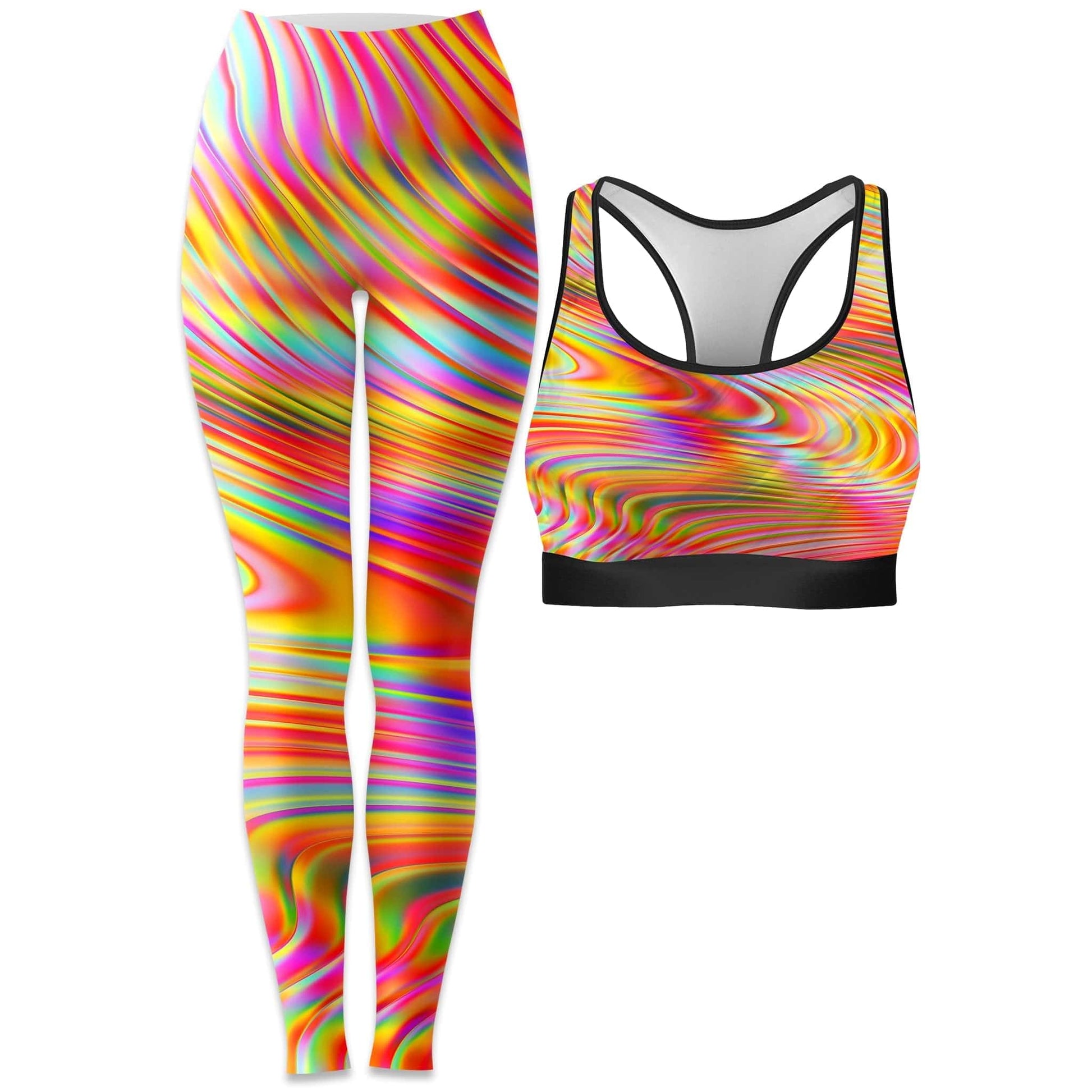 Afternoon Delight Rave Bra and Leggings Combo, Art Design Works, | iEDM