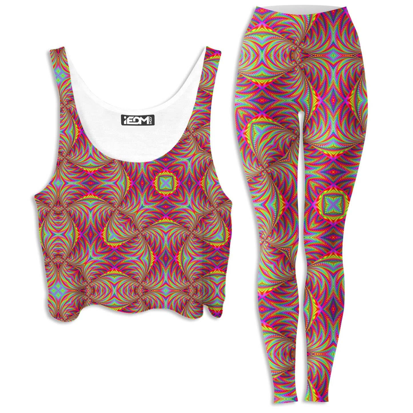 All The Faves Crop Top and Leggings Combo, Art Design Works, | iEDM