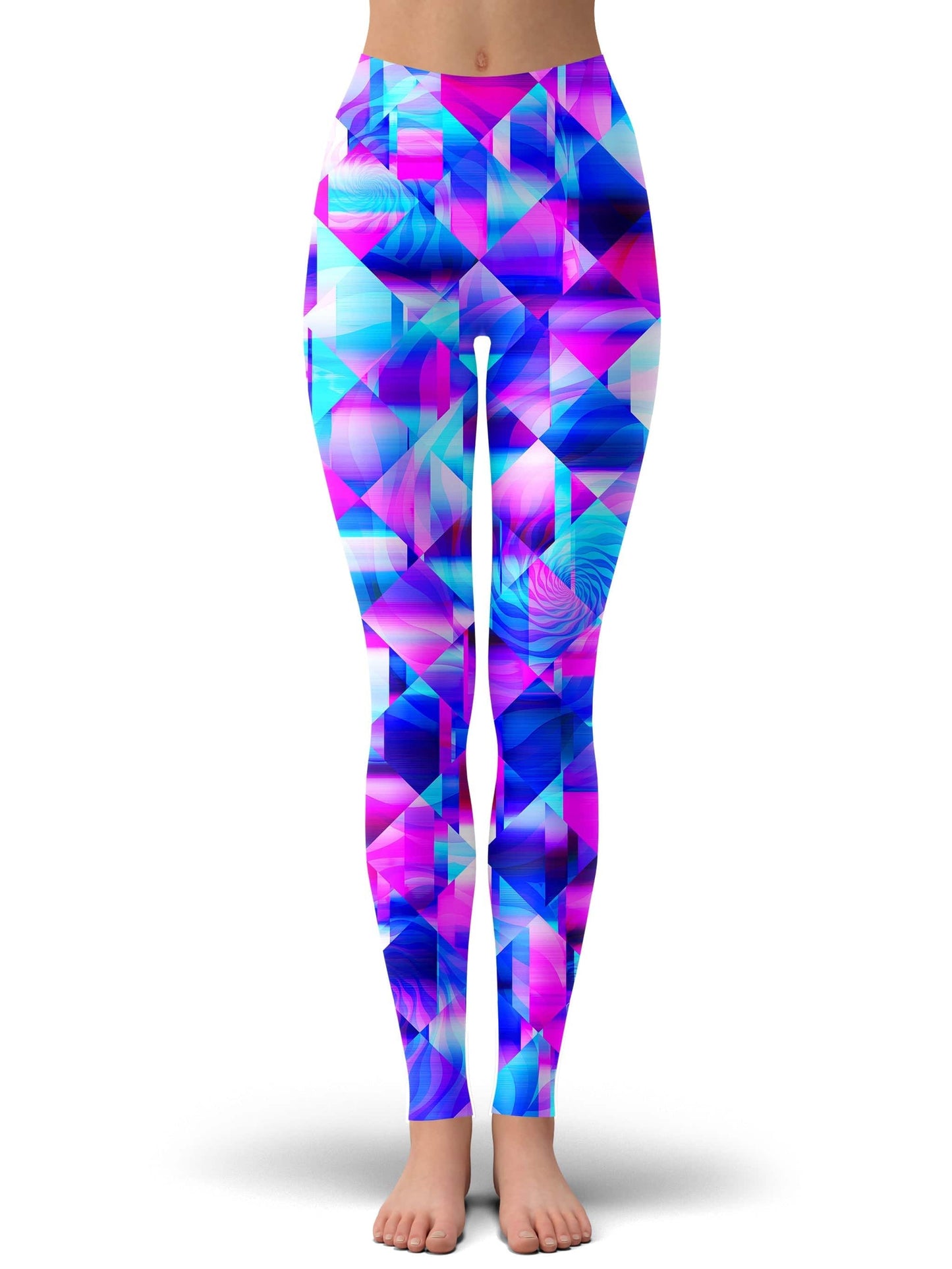Blossom Trippy Crop Top and Leggings Combo, Art Design Works, | iEDM
