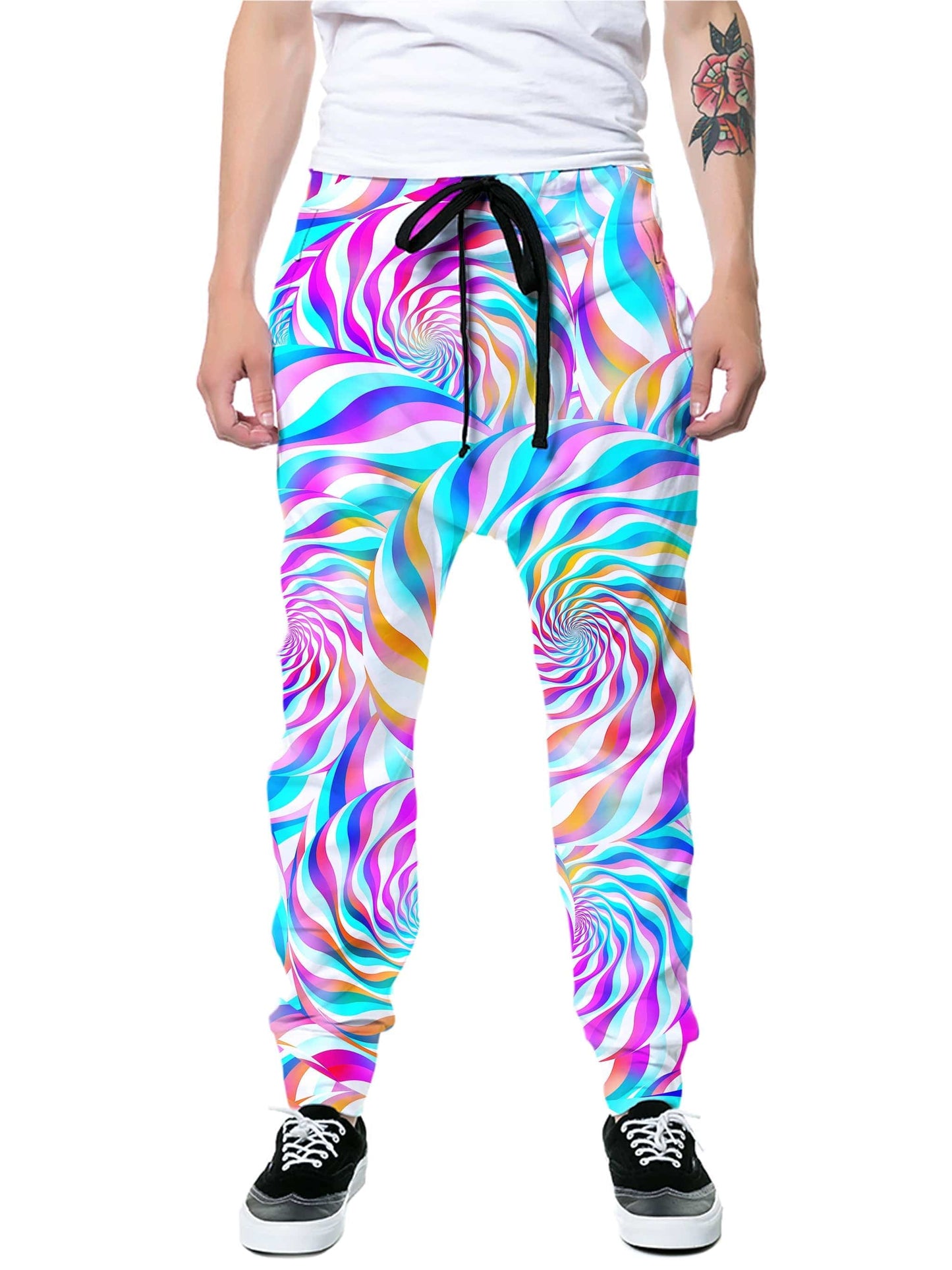 Cloud Surfing Zip-Up Hoodie and Joggers Combo, Art Design Works, | iEDM