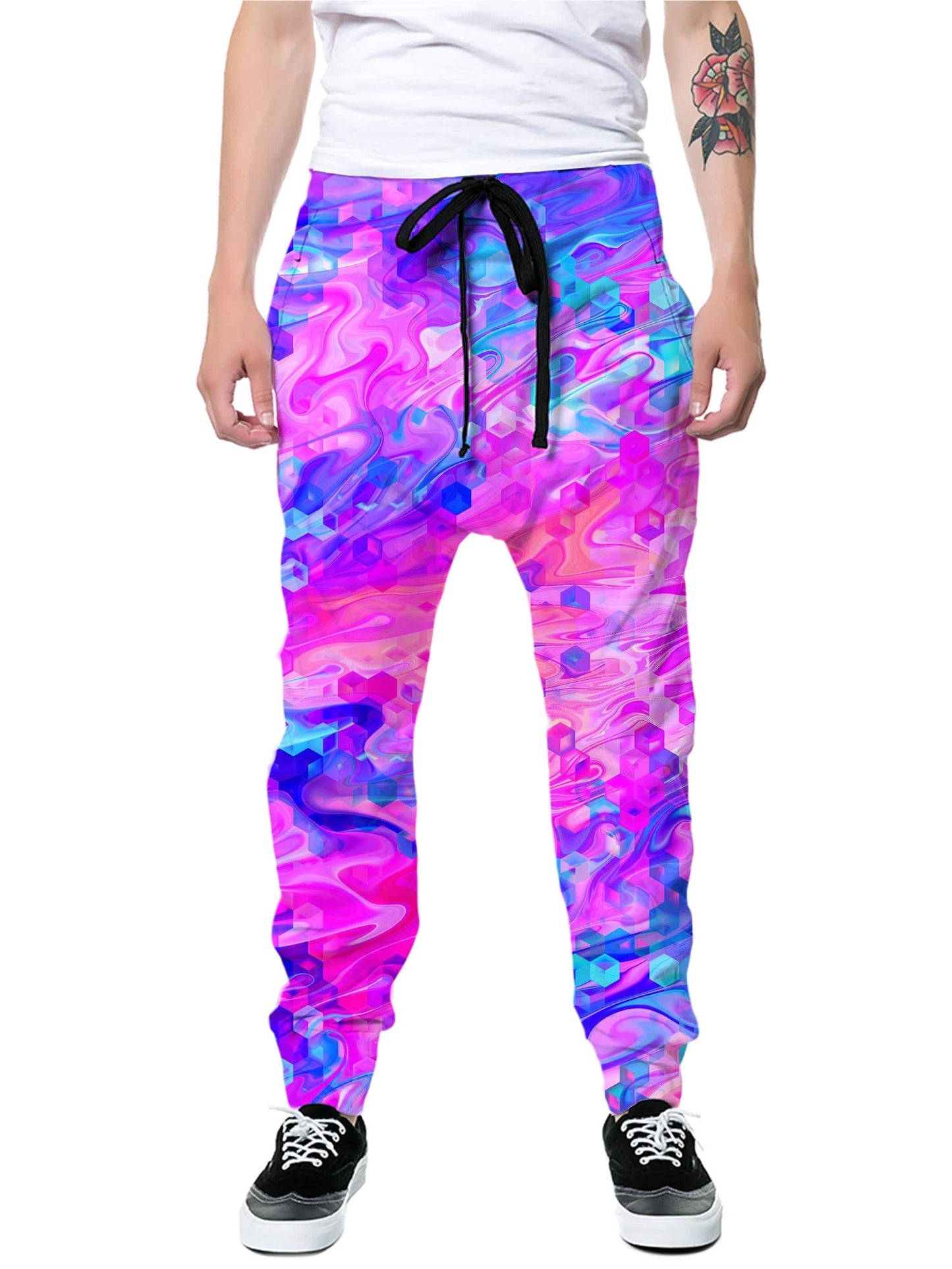 Cotton Candy Wash Zip-Up Hoodie and Joggers Combo, Art Design Works, | iEDM