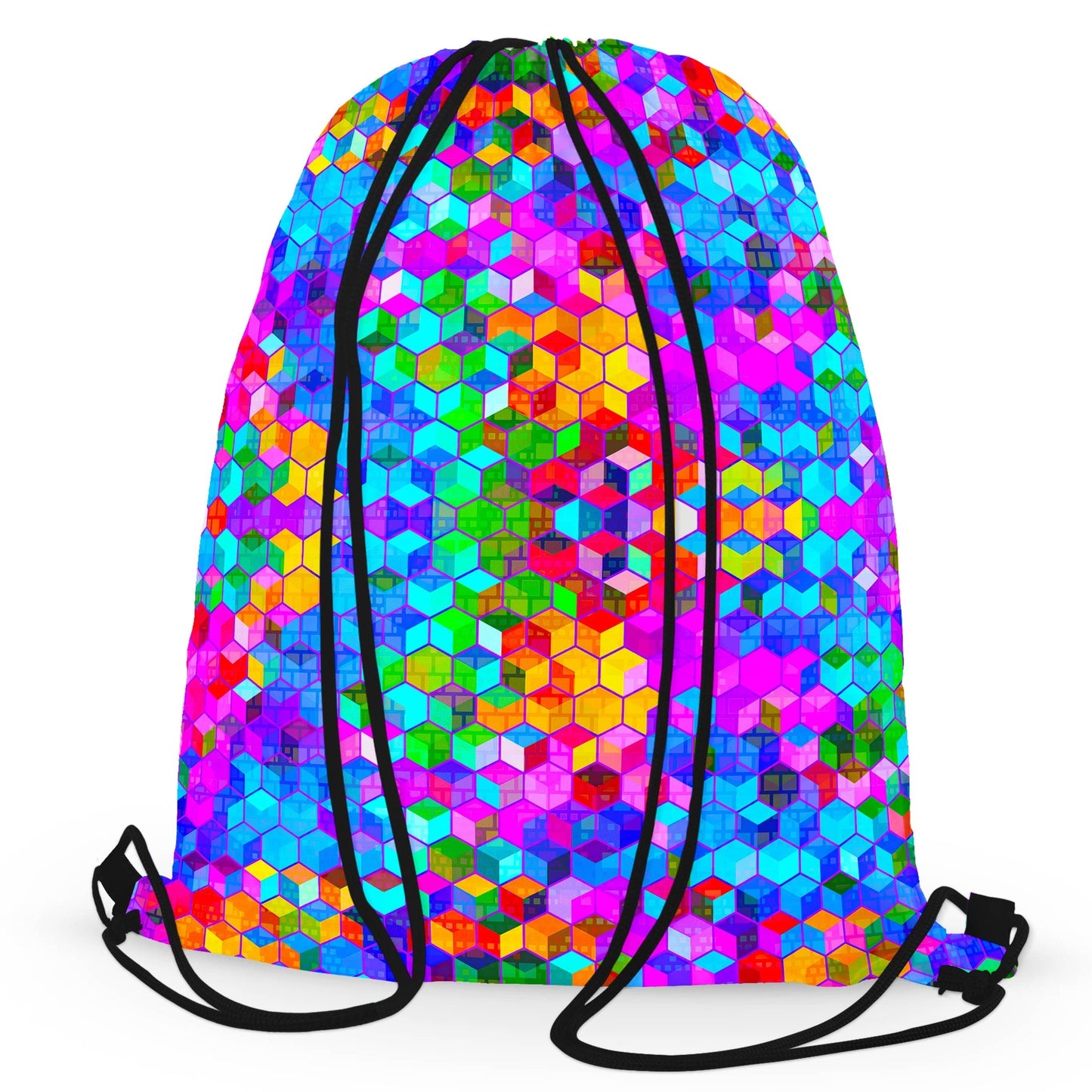 Cubism Drawstring Bag, Art Design Works, | iEDM