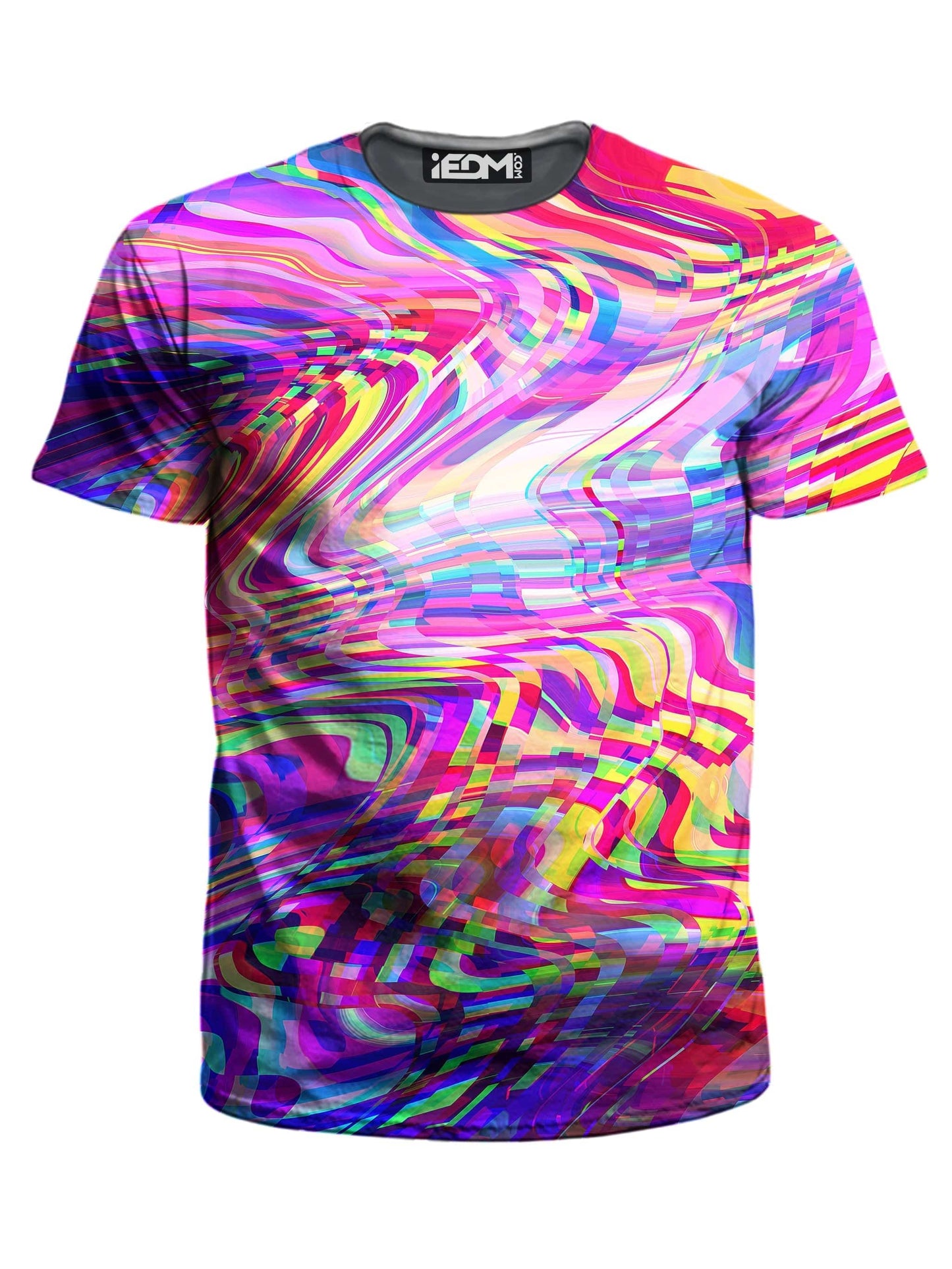 Glitch Waves T-Shirt and Joggers Combo, Art Design Works, | iEDM