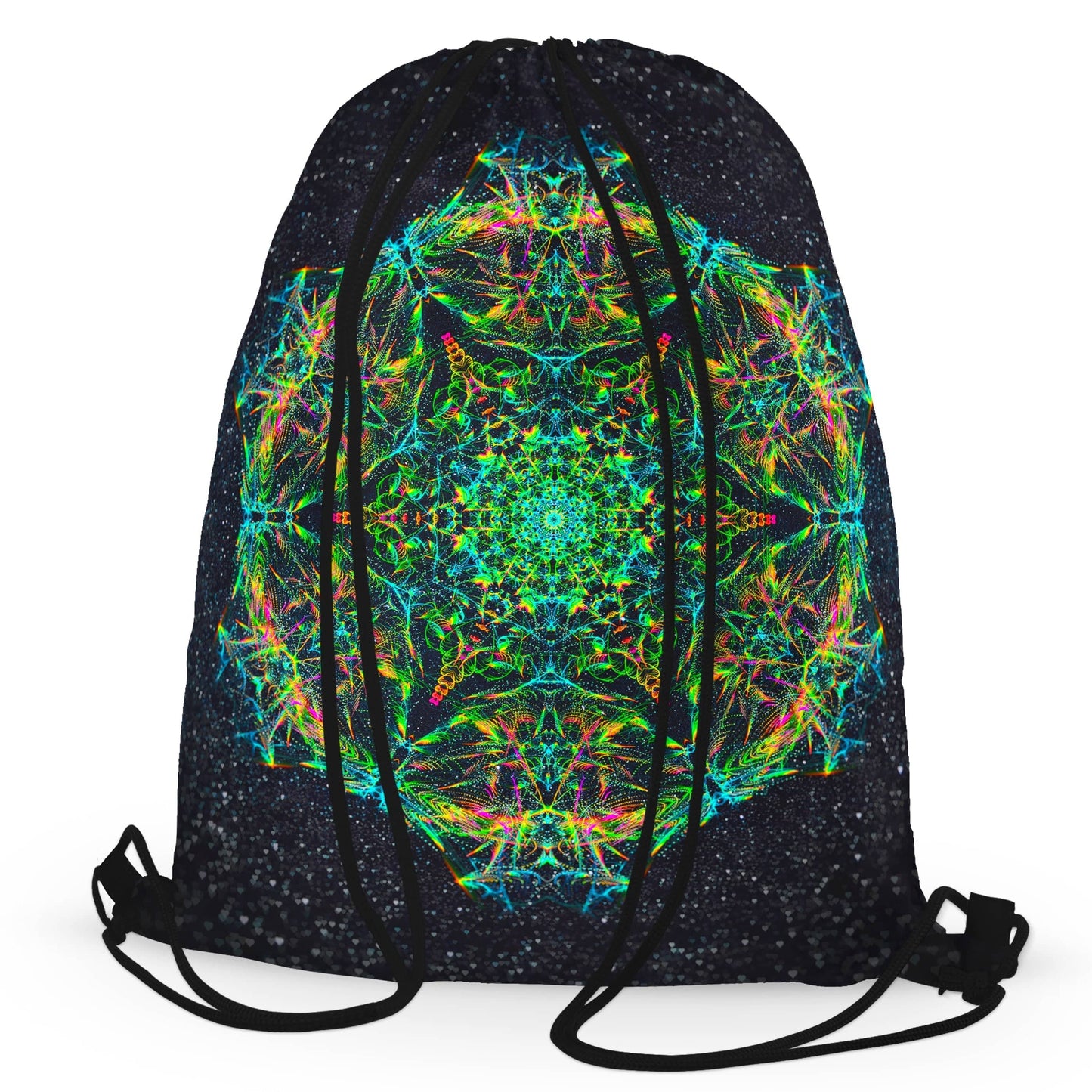 Green Prism Drawstring Bag, Art Design Works, | iEDM