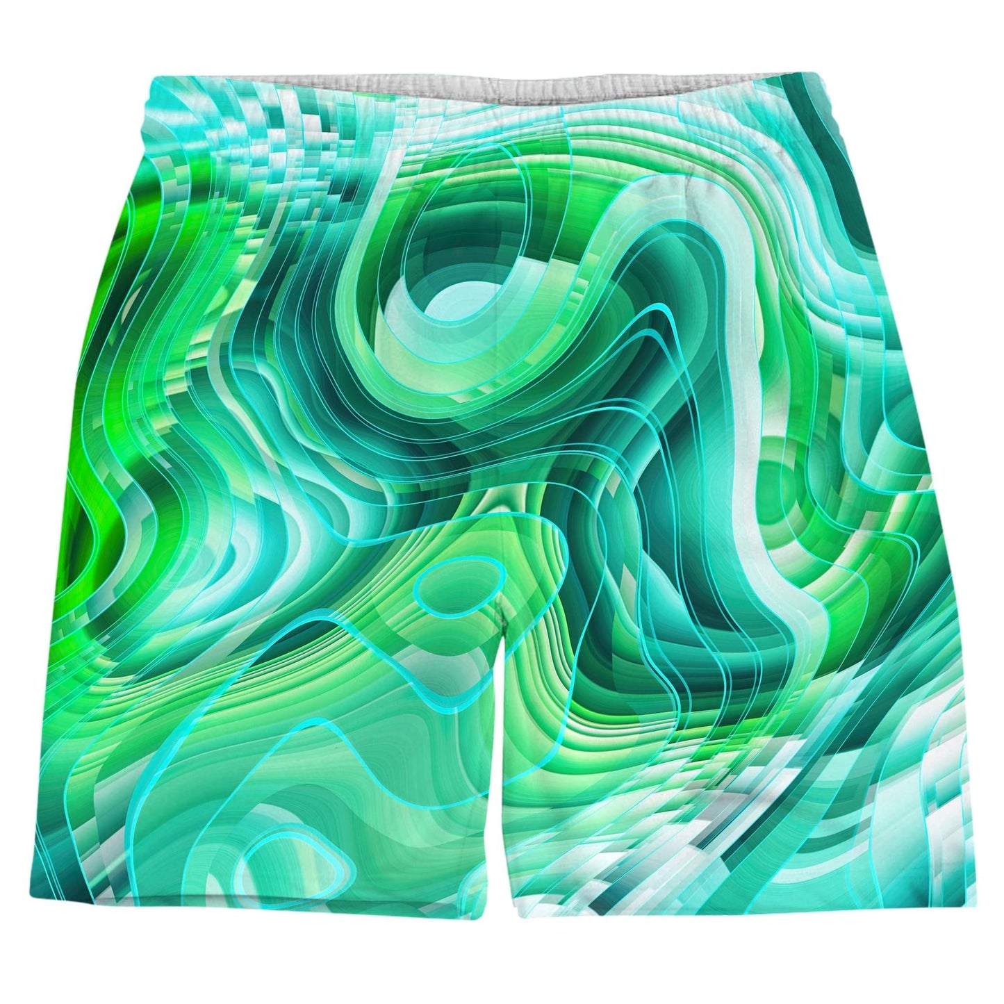 Green Schism T-Shirt and Shorts Combo, Art Design Works, | iEDM