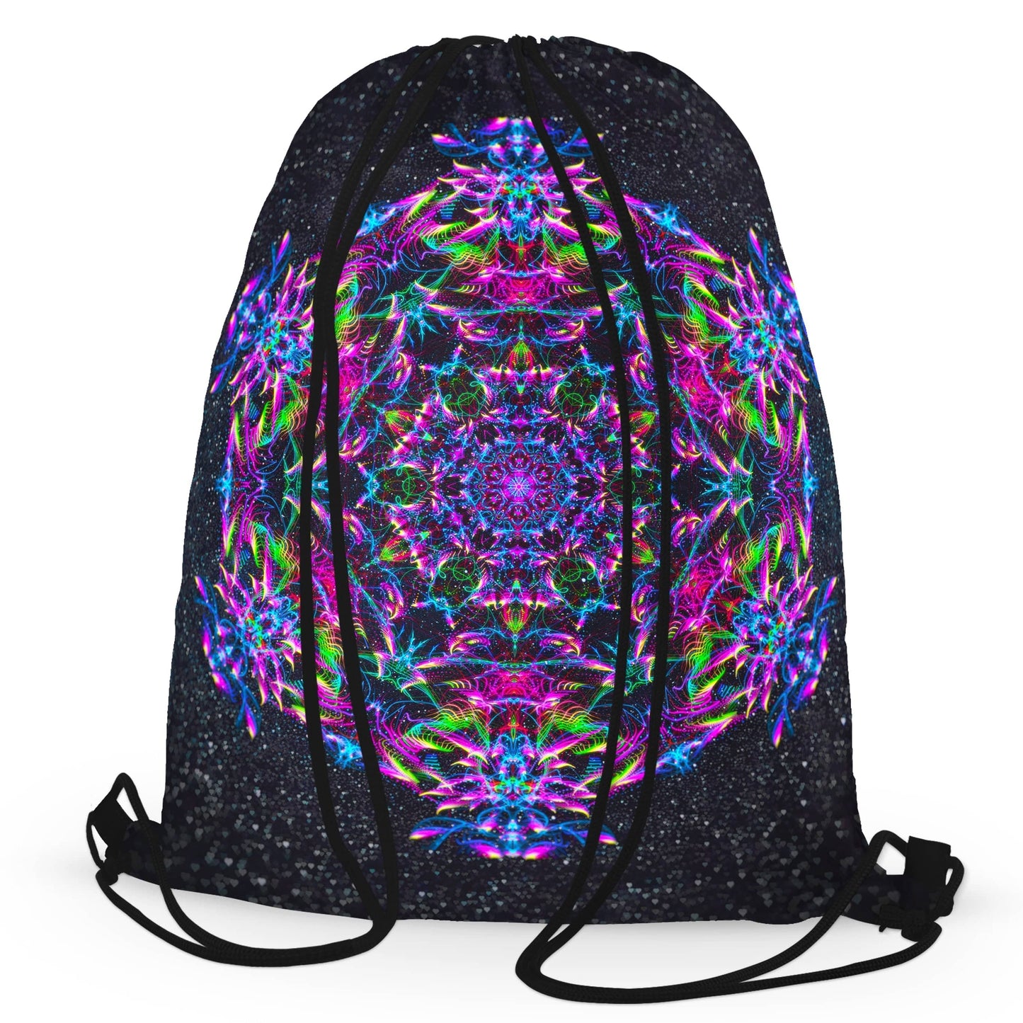 Purp Geometric Drawstring Bag, Art Design Works, | iEDM