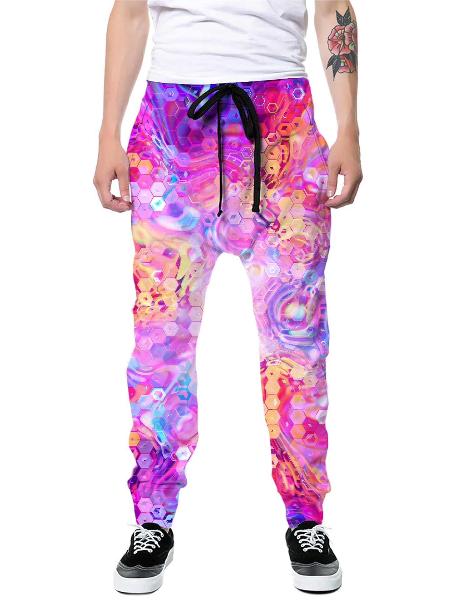 Purple Mirage T-Shirt and Joggers Combo, Art Design Works, | iEDM