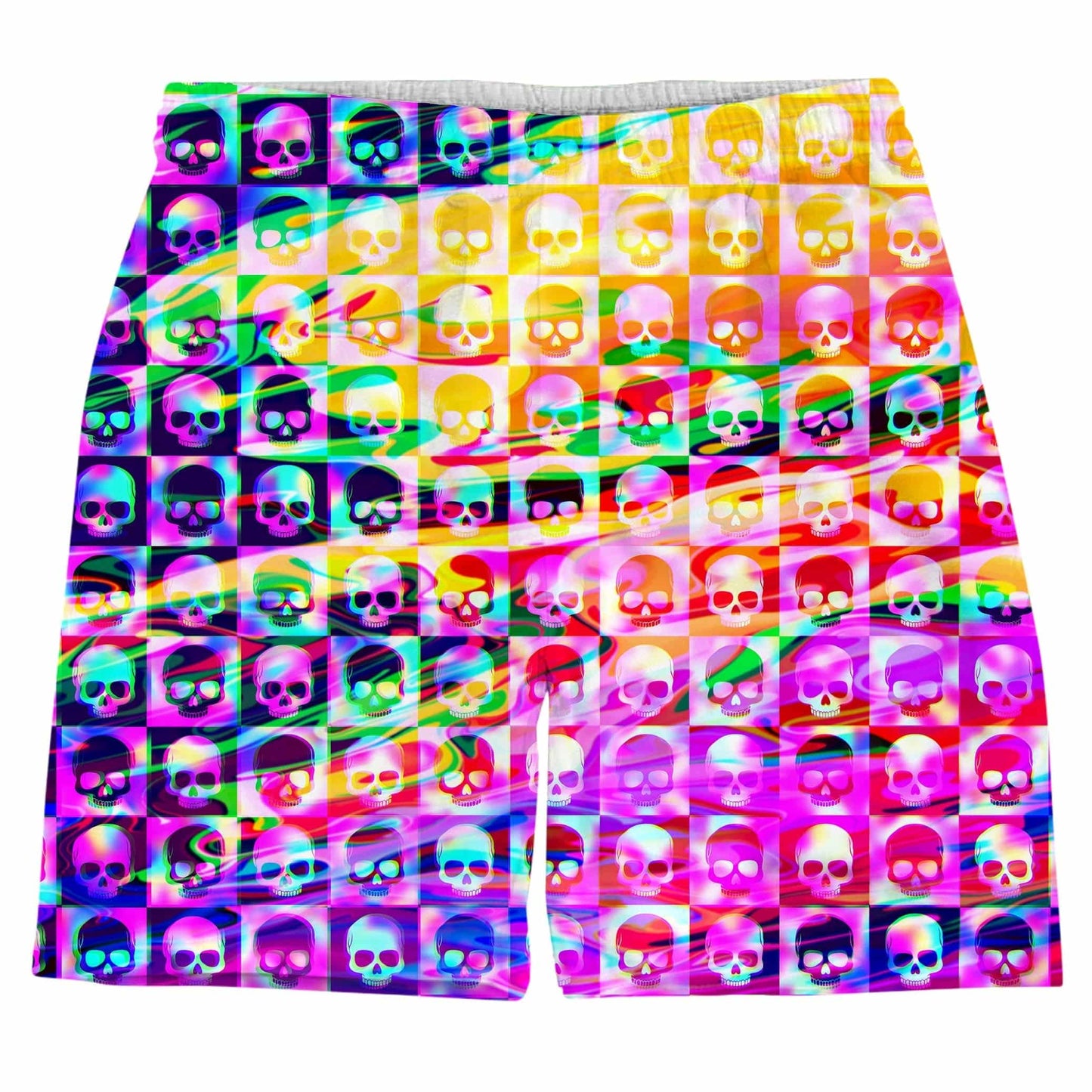 Skull Fam Purple Men's Tank and Shorts Combo, Art Design Works, | iEDM