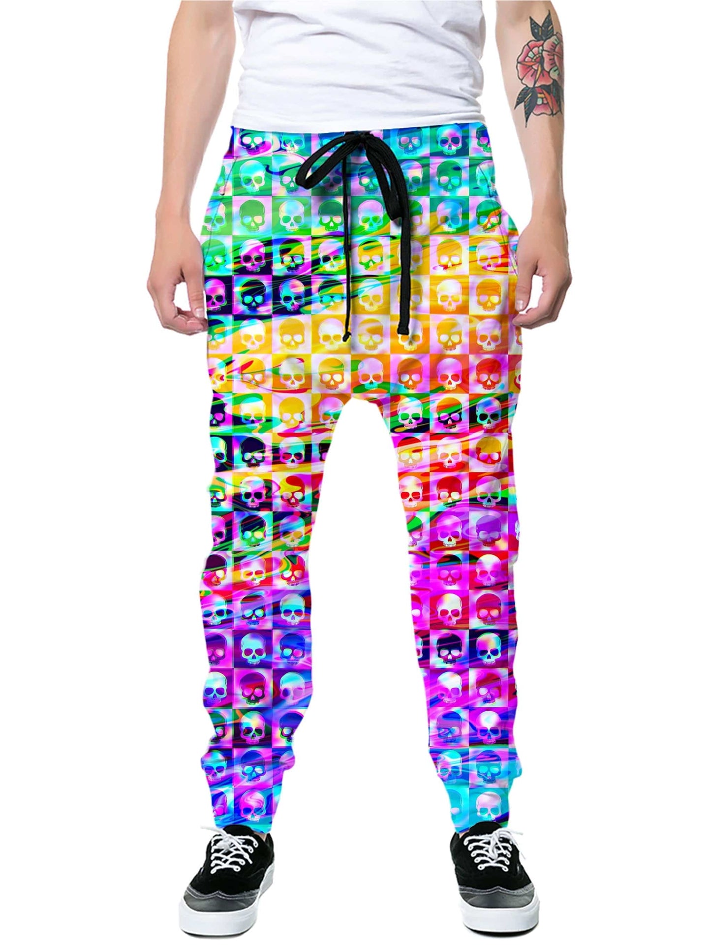 Skull Fam Purple Zip-Up Hoodie and Joggers Combo, Art Design Works, | iEDM