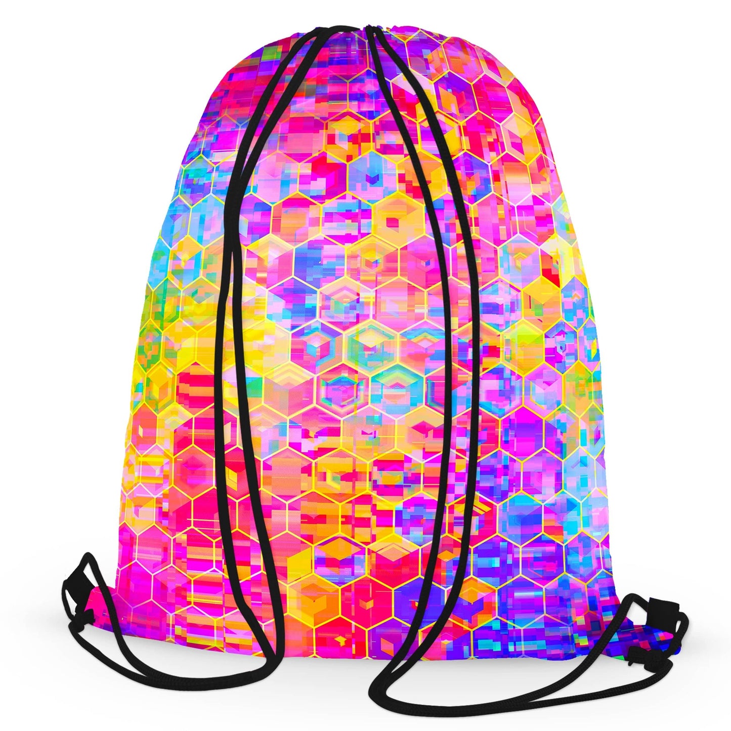 Spectral Cubes Drawstring Bag, Art Design Works, | iEDM