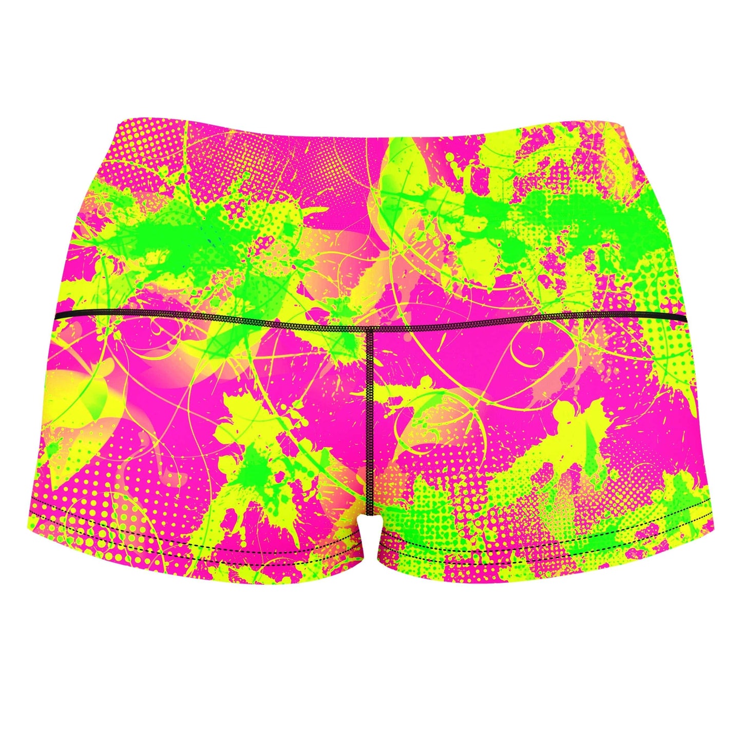 80s Baby High-Waisted Women's Shorts, Big Tex Funkadelic, | iEDM