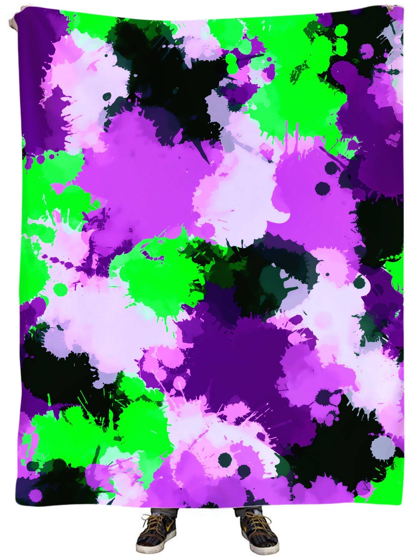 Acid Melt Plush Blanket, Big Tex Funkadelic, | iEDM