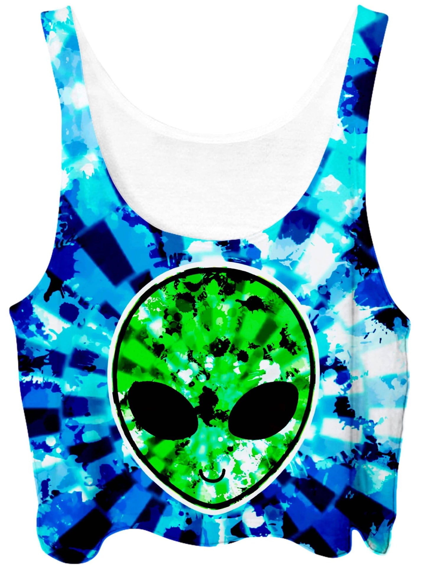 Alien Tie-Dye Crop Top, Big Tex Funkadelic, | iEDM