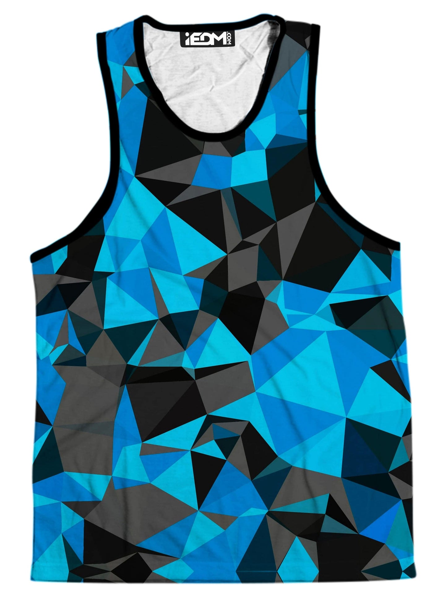 Blue and Black Geo Men's Tank, Big Tex Funkadelic, | iEDM