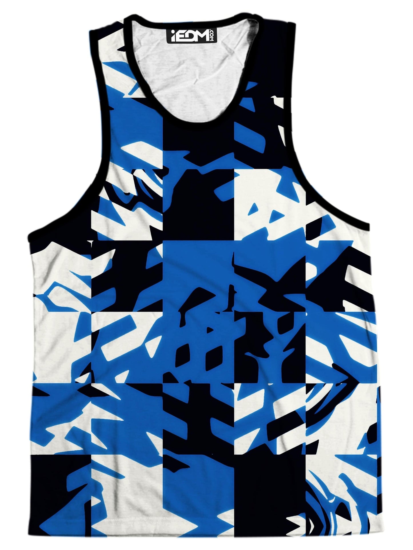 Blue Digital Men's Tank, Big Tex Funkadelic, | iEDM